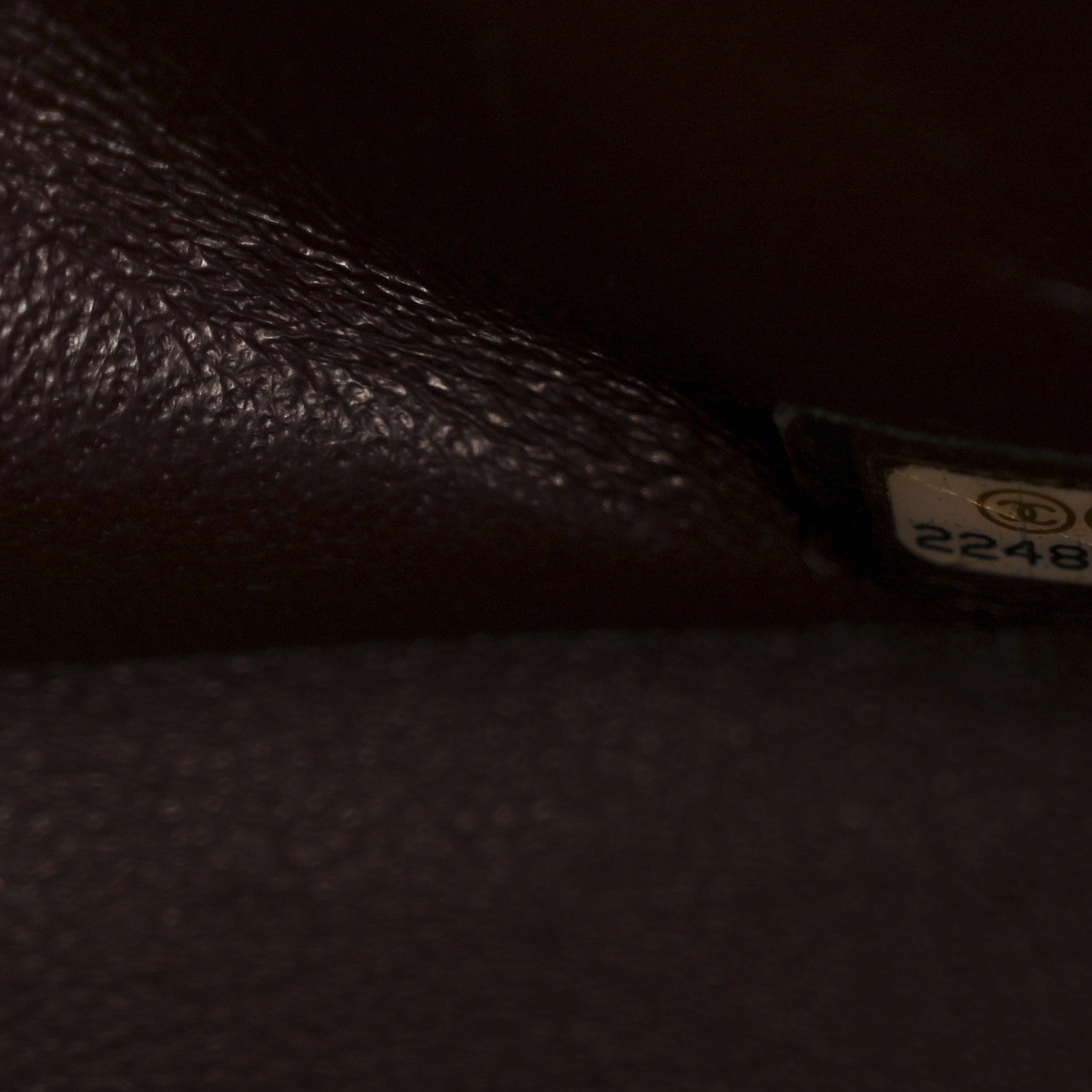 Aged Calfskin Quilted 2.55 Reissue 227 Flap Black