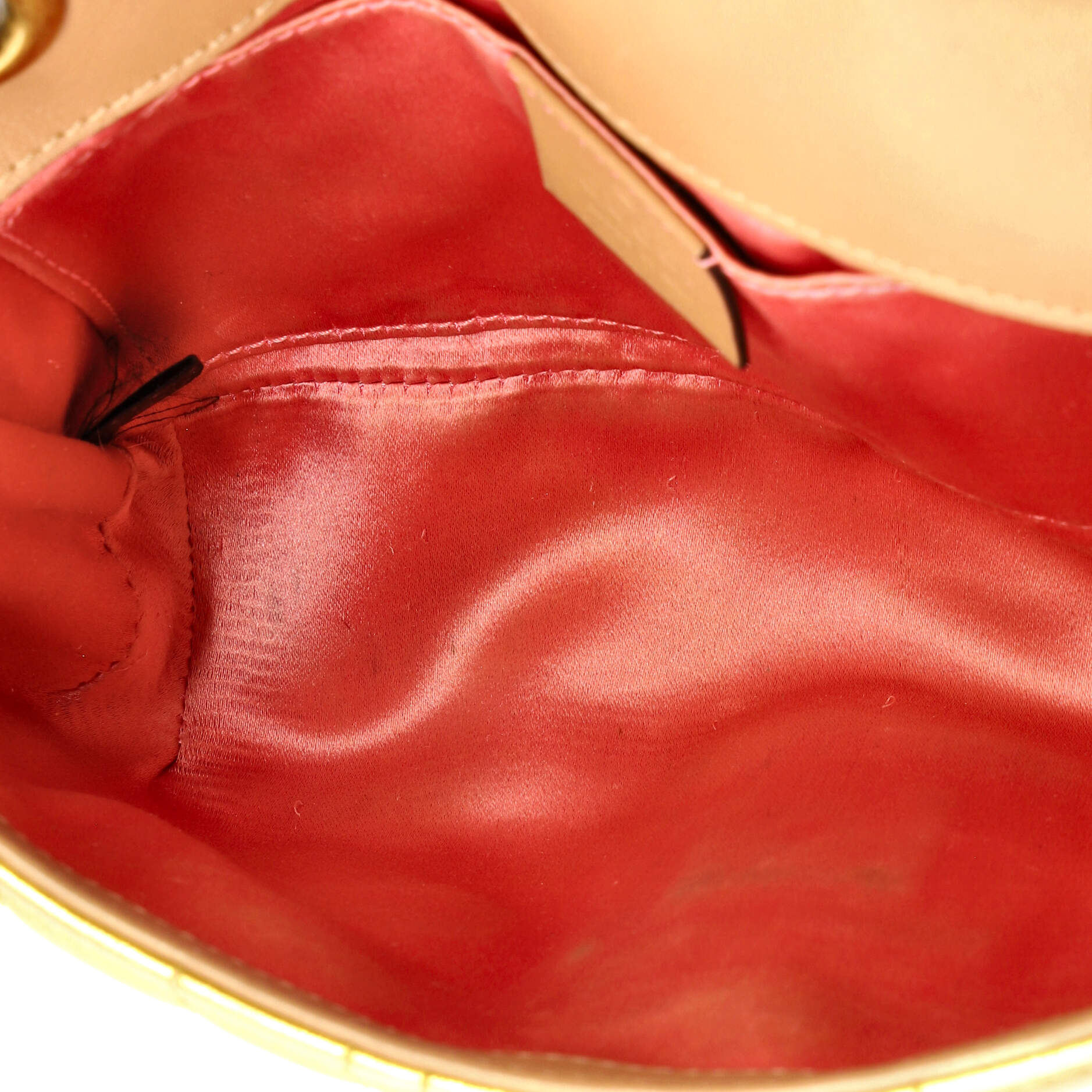 Pearly GG Marmont Flap Bag Embellished Matelasse Leather Mini