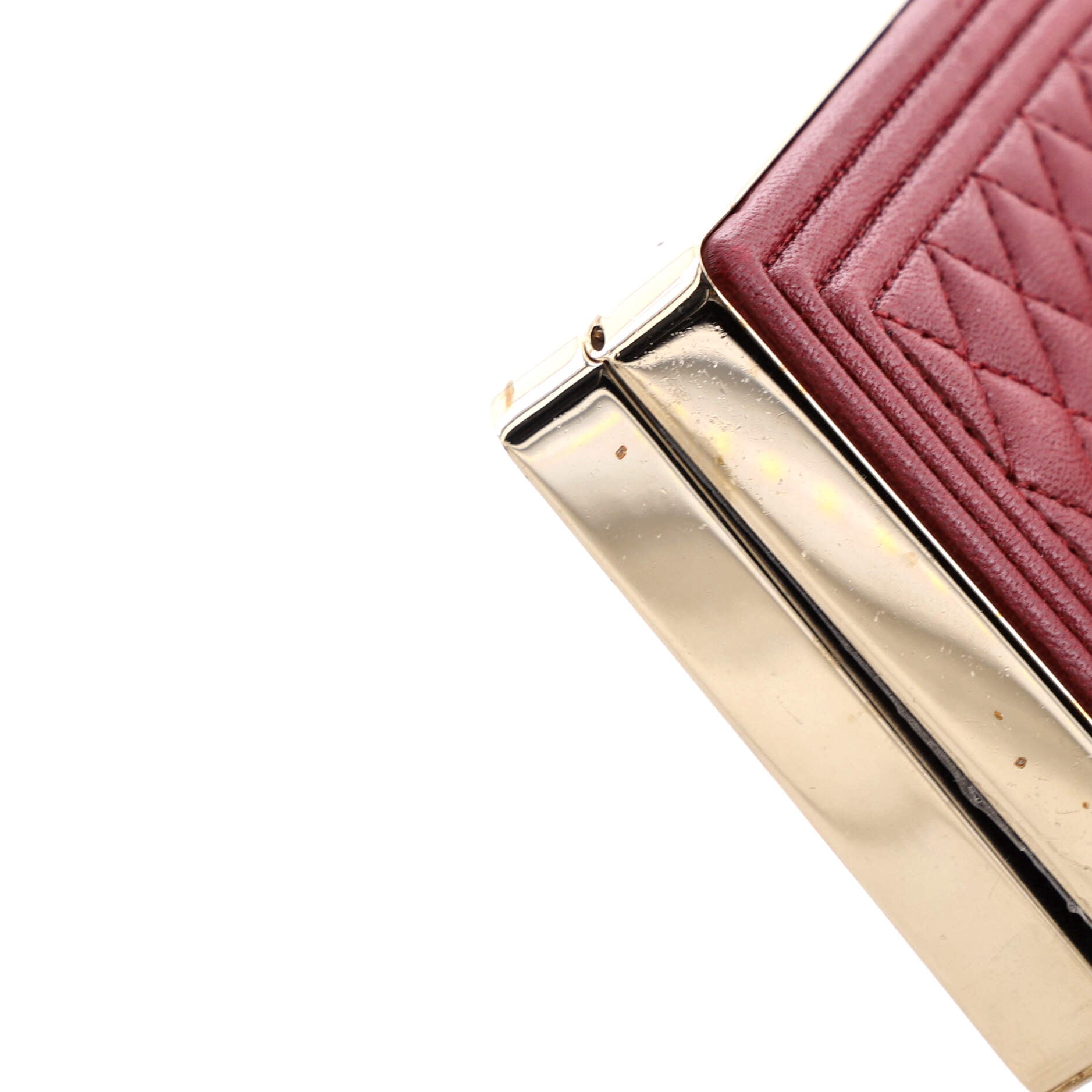 Boy Chain Box Minaudiere Quilted Lambskin