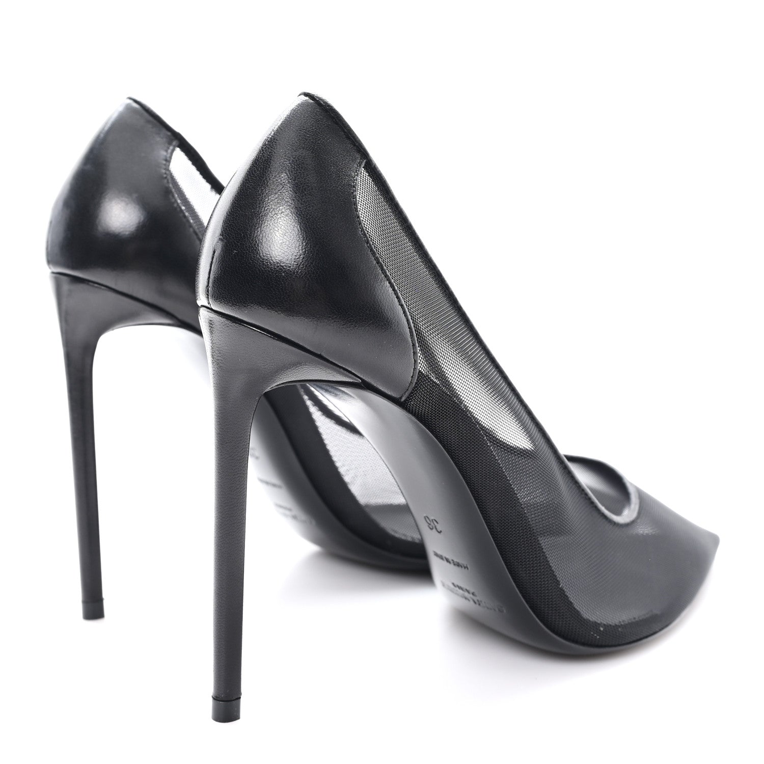 Mesh 105 Anja Pumps 36 Black