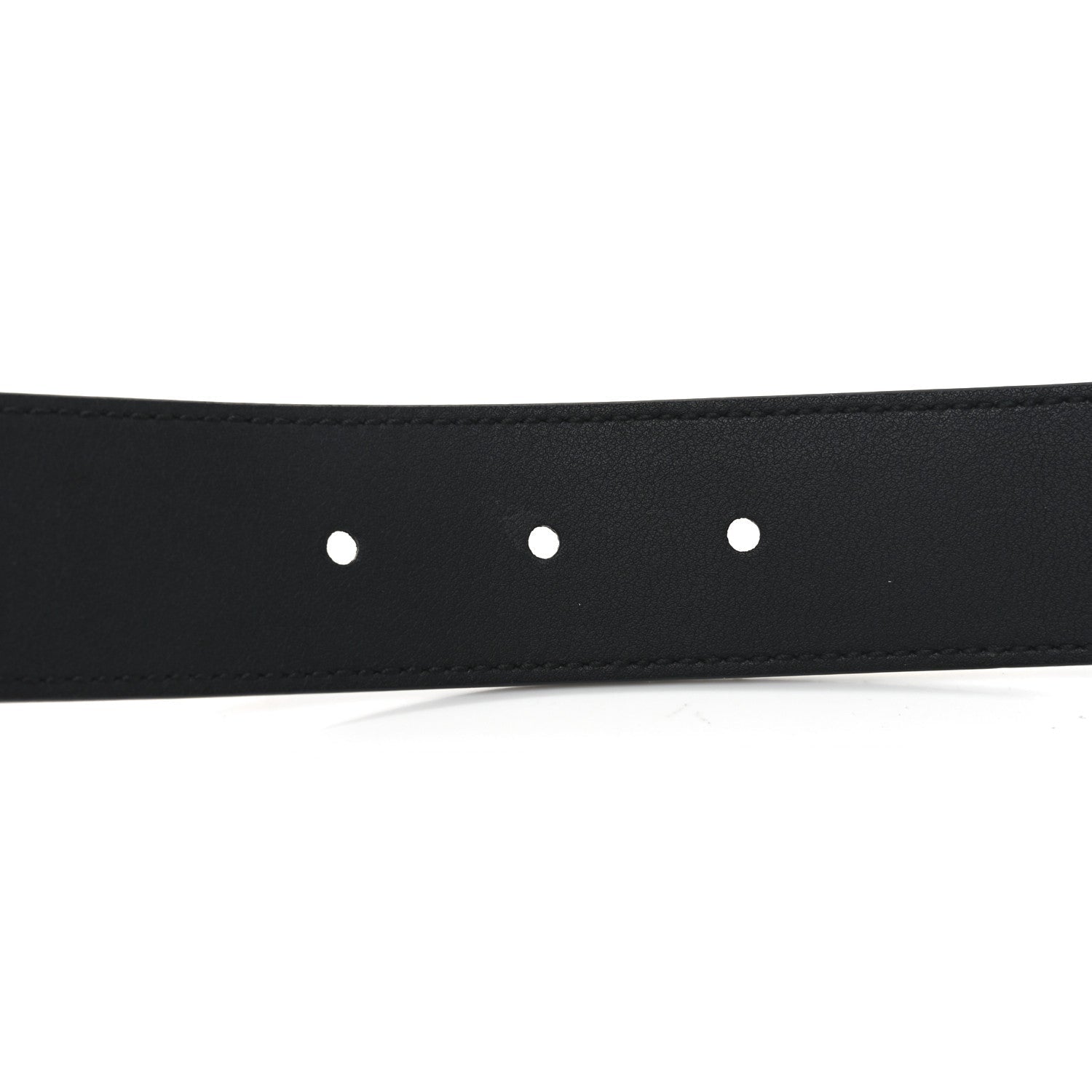 Ciny Calfskin Lux Snakeskin Torchon 95 38 Belt Black