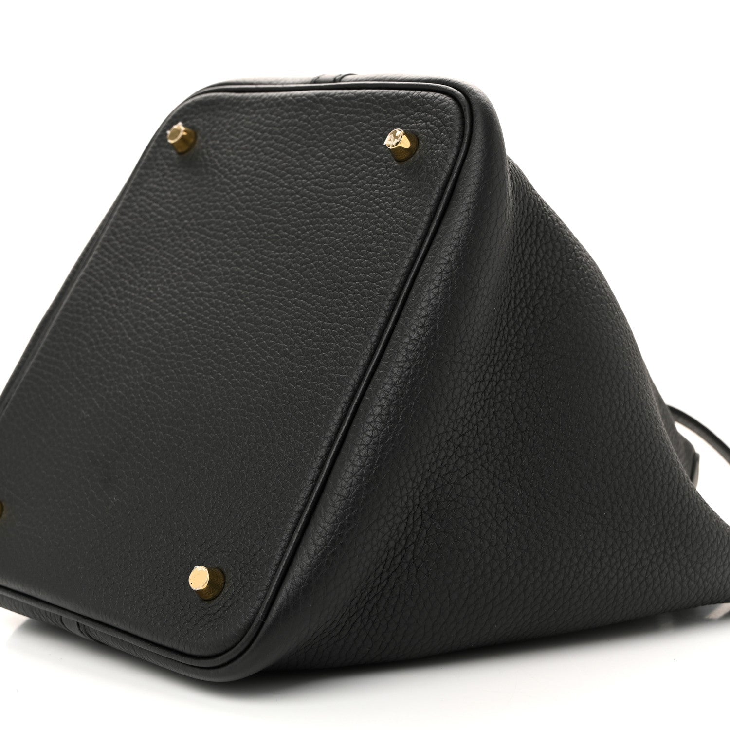 Taurillon Clemence Picotin Lock 22 MM Black