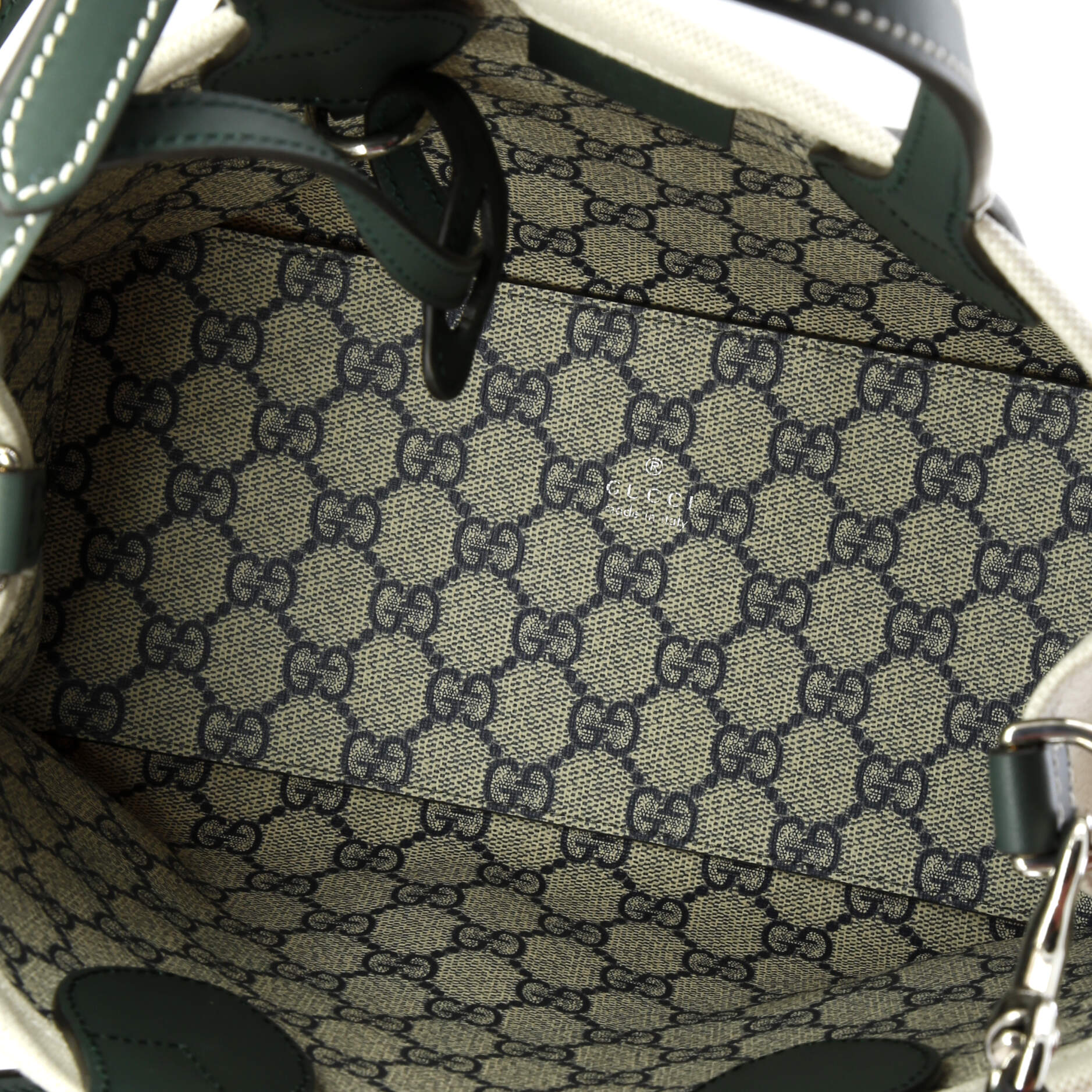 Logo Shopper Tote Printed Canvas Small