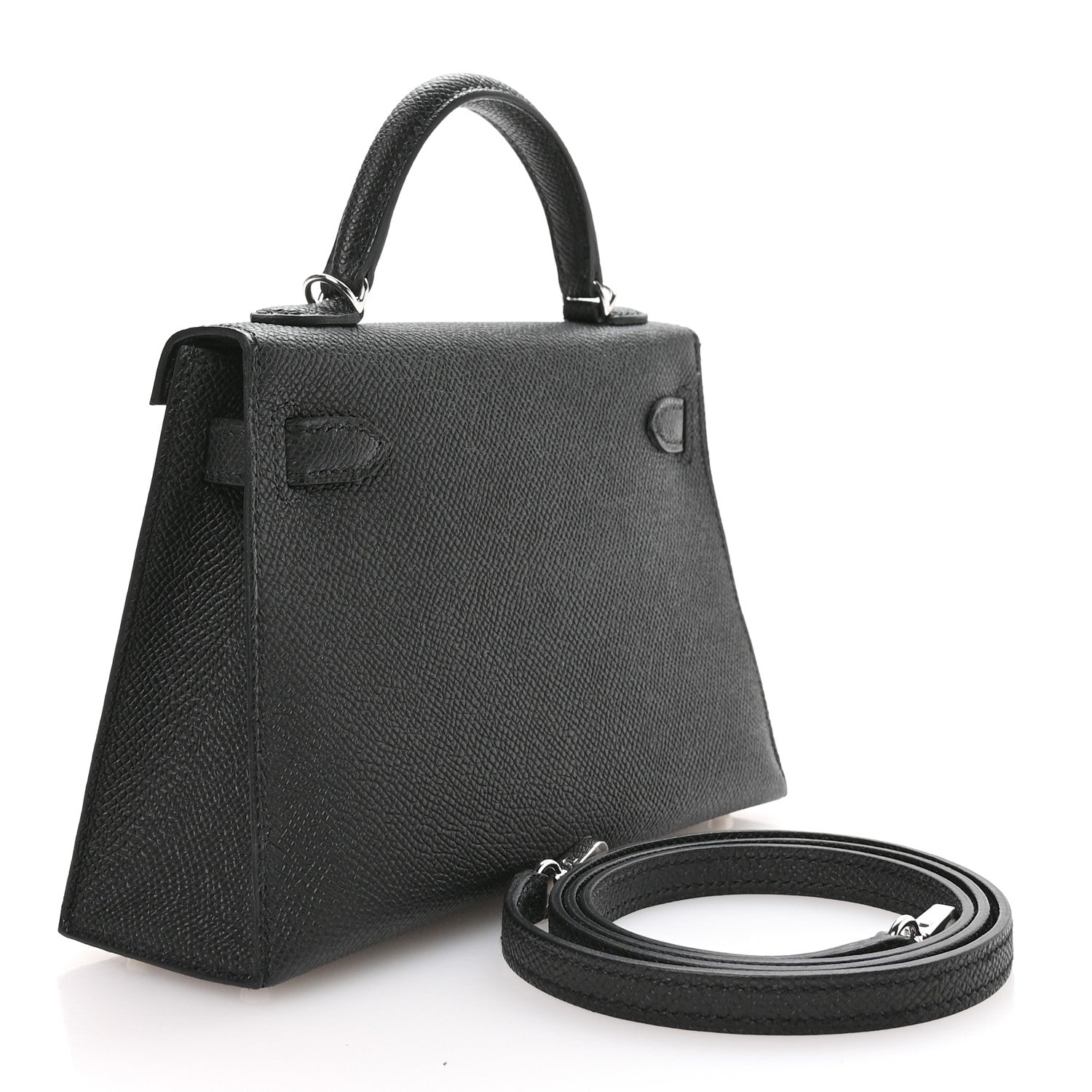 Epsom Mini Kelly Sellier 20 Black