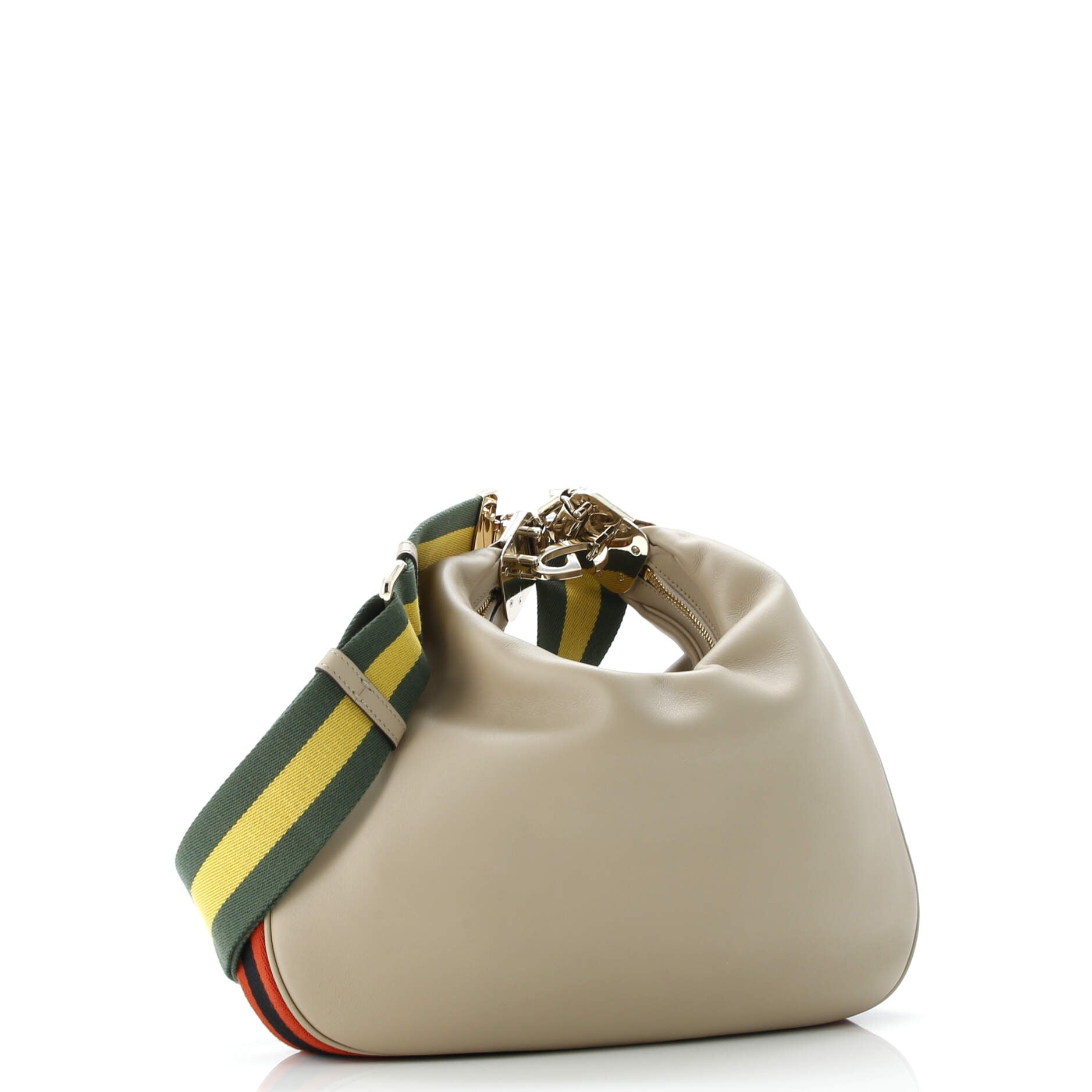 Attache Shoulder Bag Leather Large