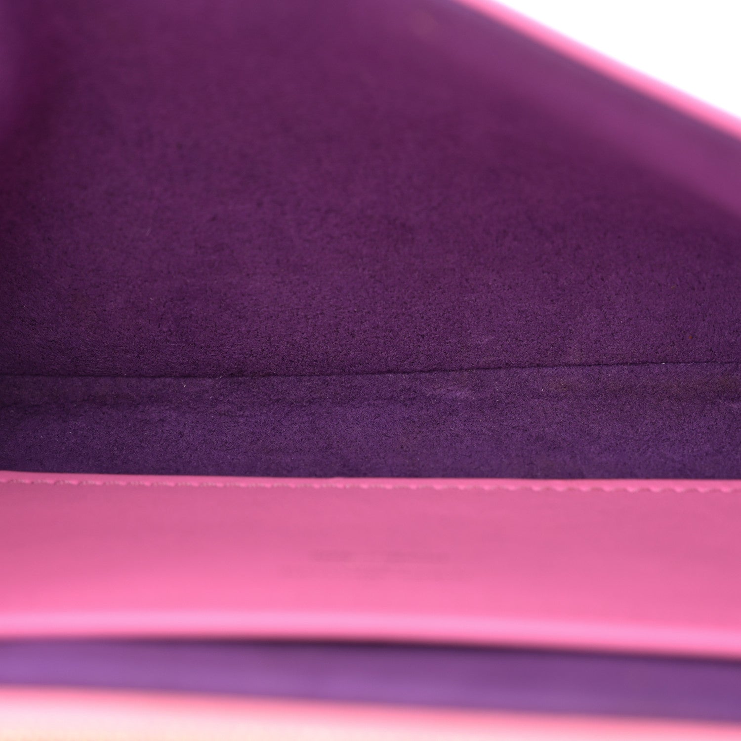 Lambskin Embossed Monogram Vuittamins Pochette Coussin Rose Violet
