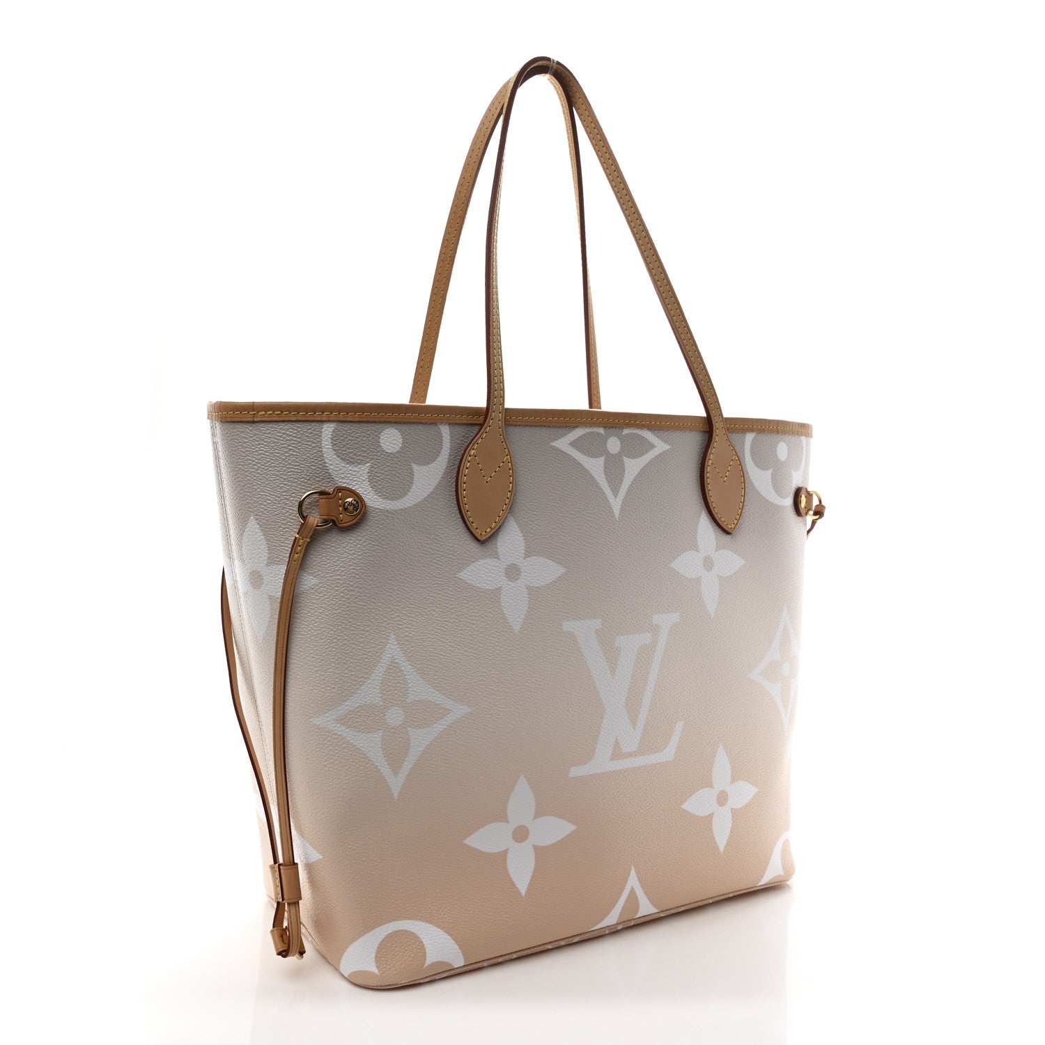 Monogram Giant By The Pool Neverfull MM Brume