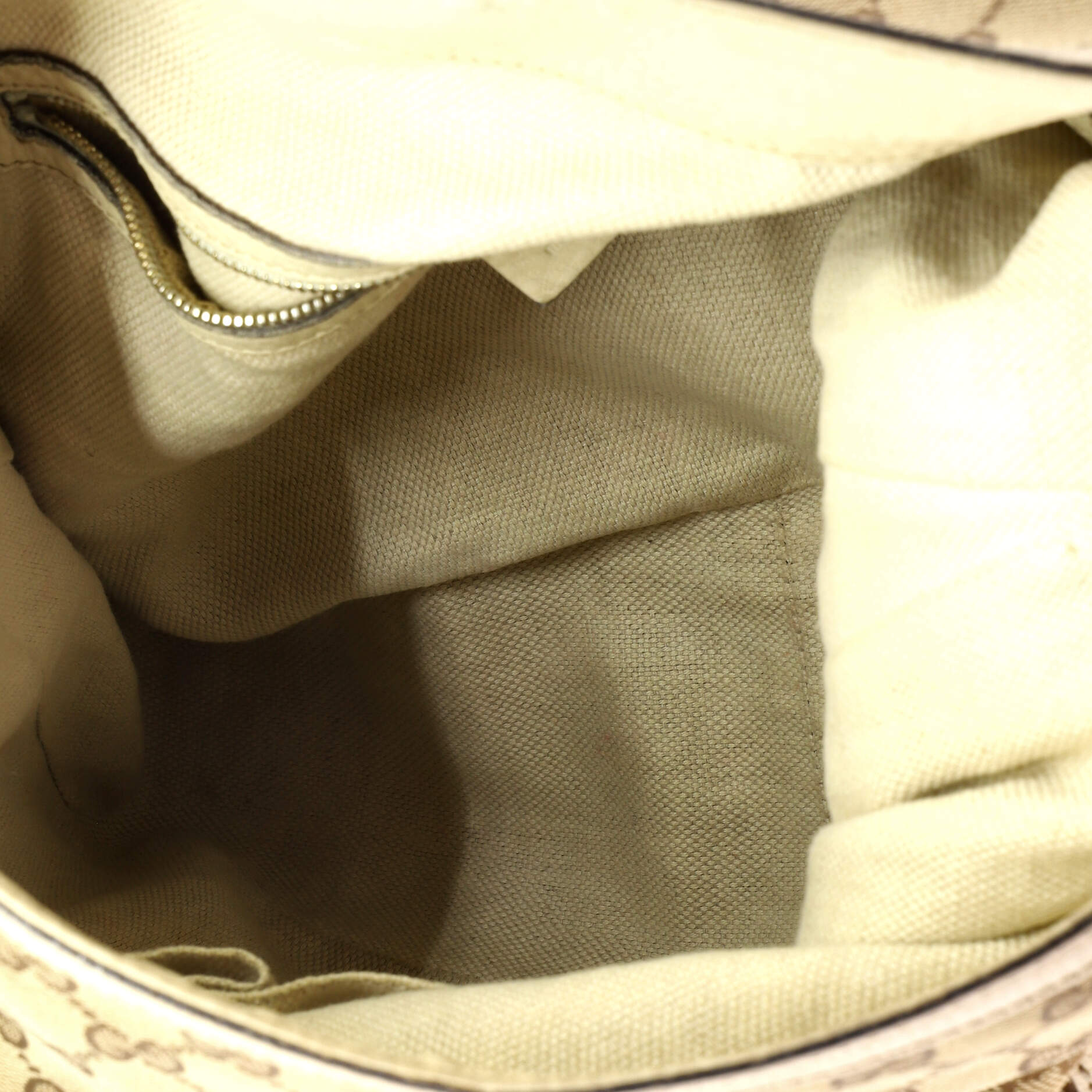 Diana Bamboo Shoulder Bag GG Canvas Medium