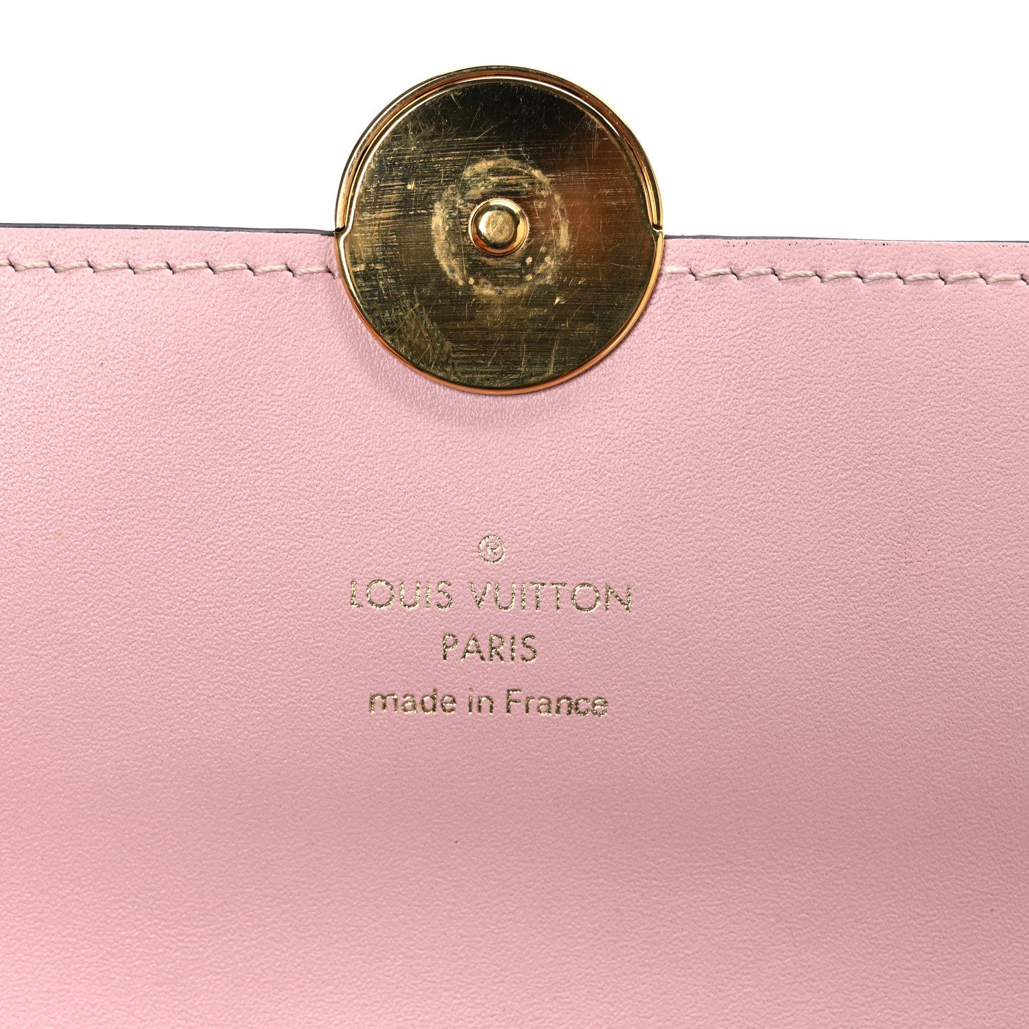 Monogram Rosalie Coin Purse Fuchsia