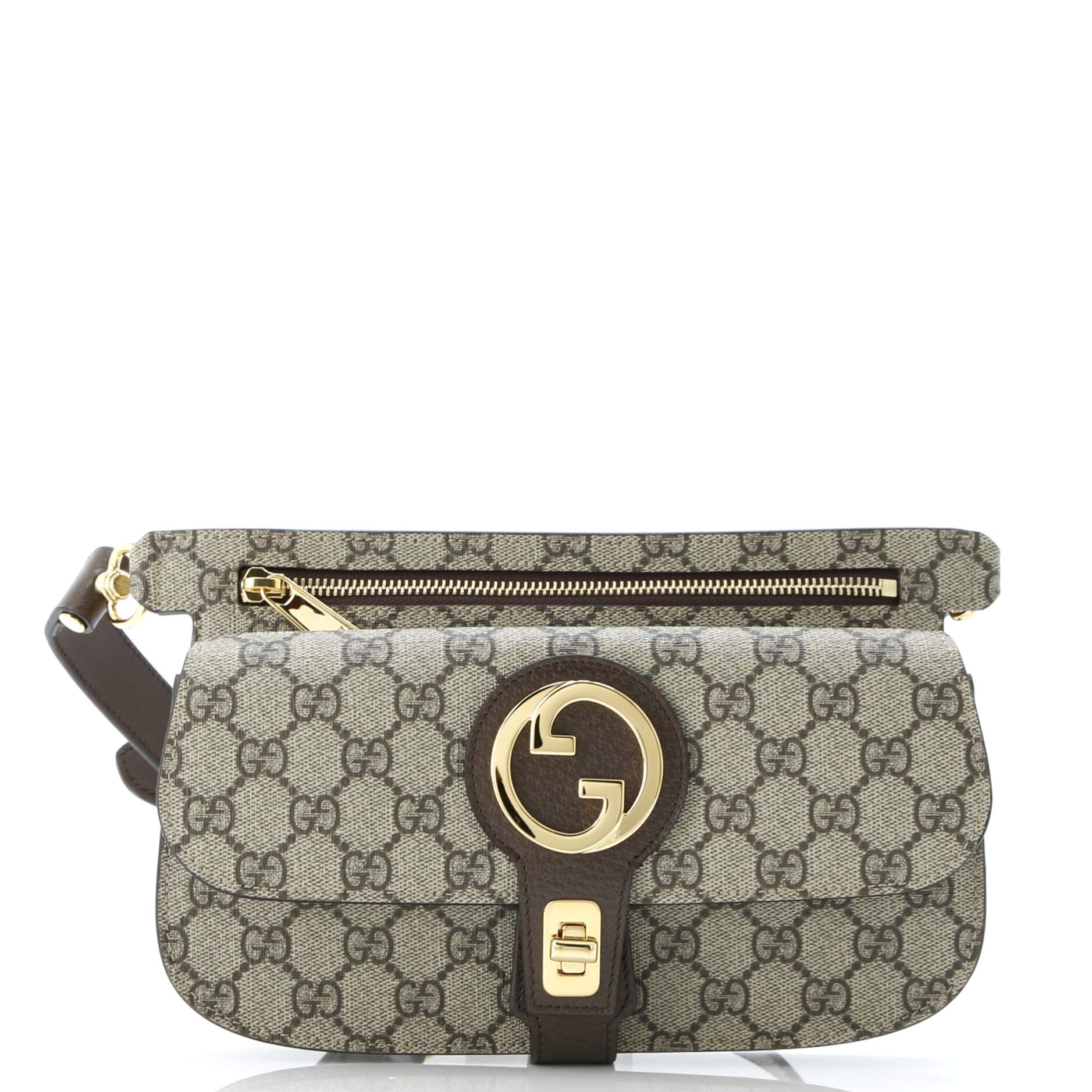 Blondie Flap Pocket Belt Bag GG Coated Canvas