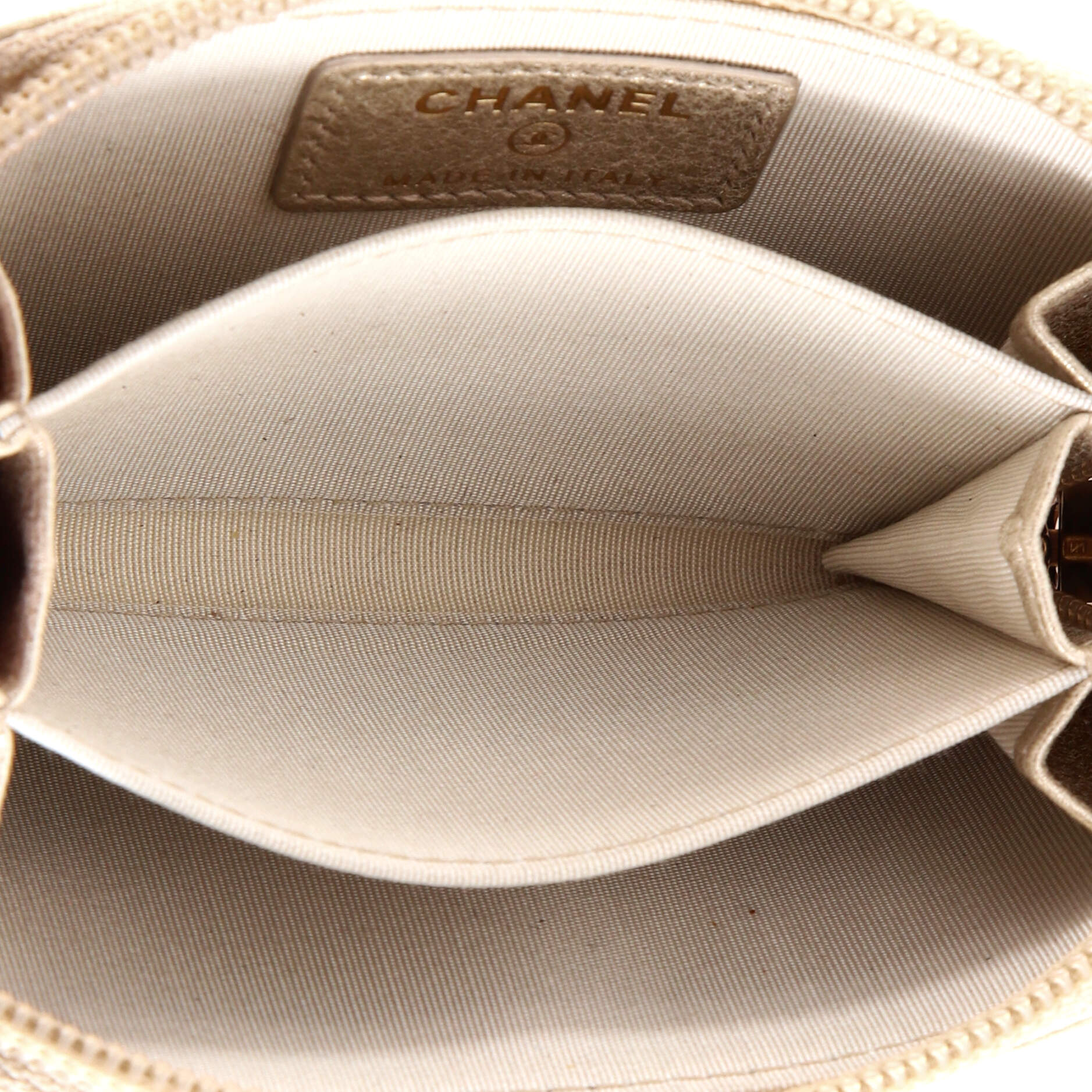 Timeless Zip Around Coin Purse Goatskin Compact