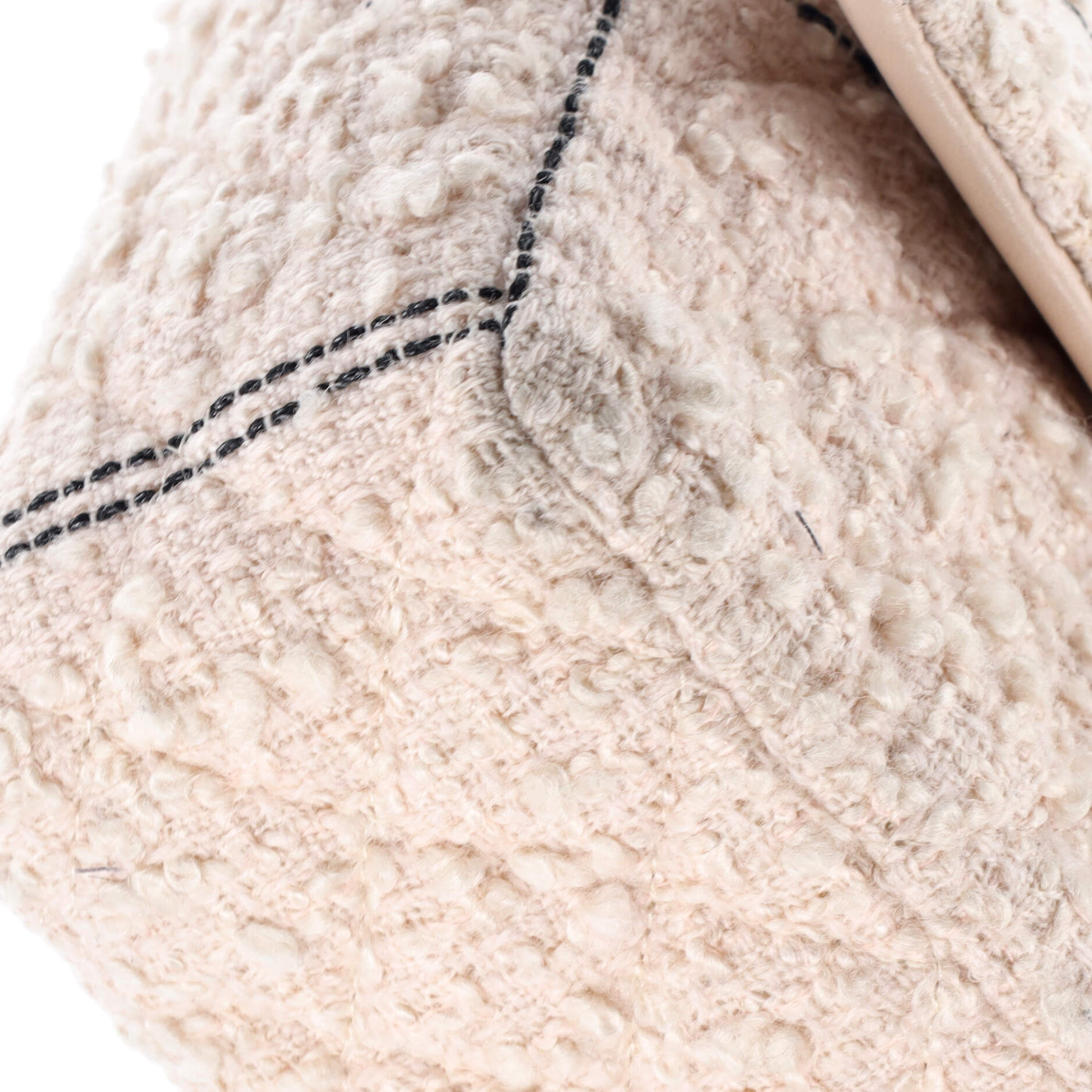 Classic Single Flap Bag Quilted Tweed Mini