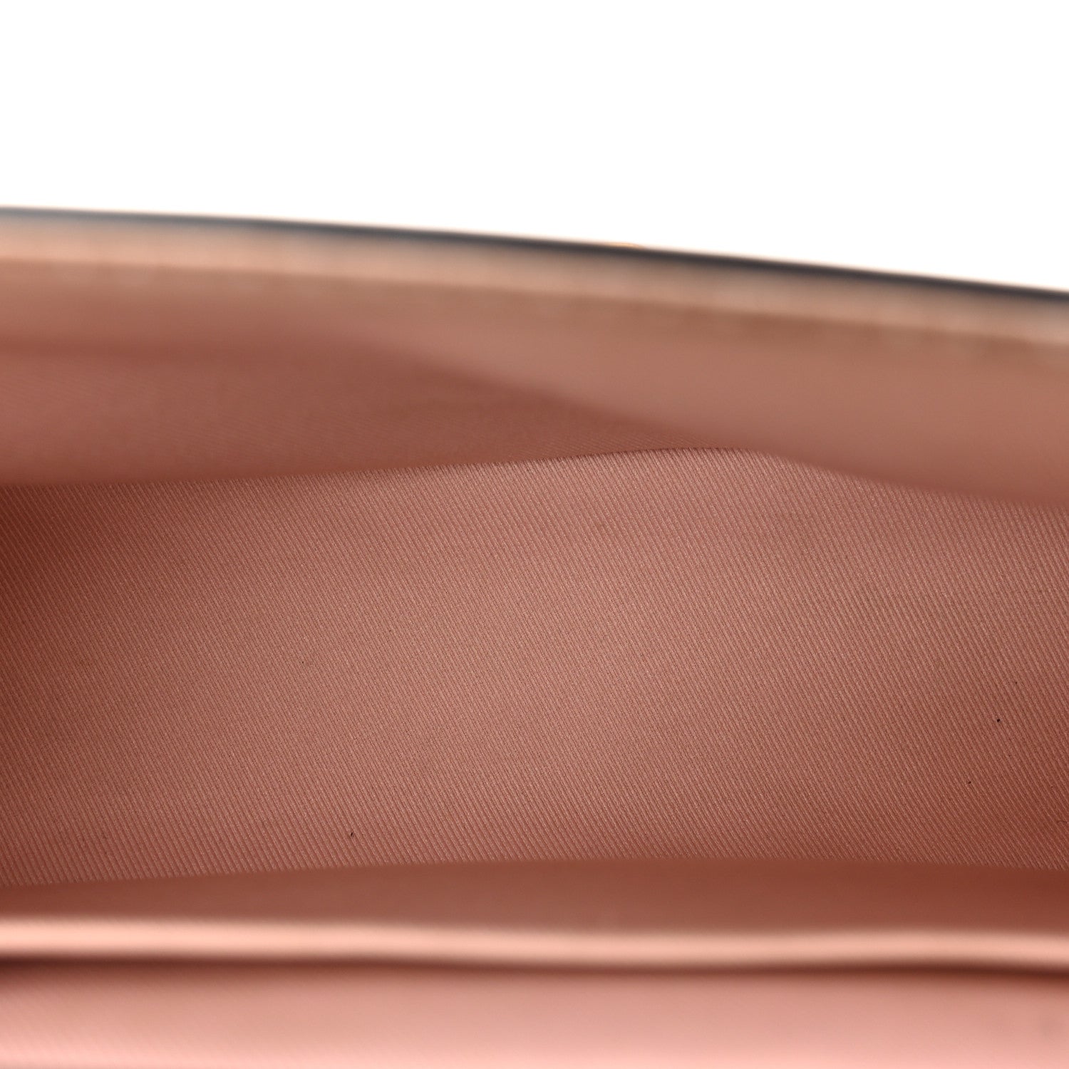 Patent Calfskin Monogram Cherrywood BB Rose Ballerine