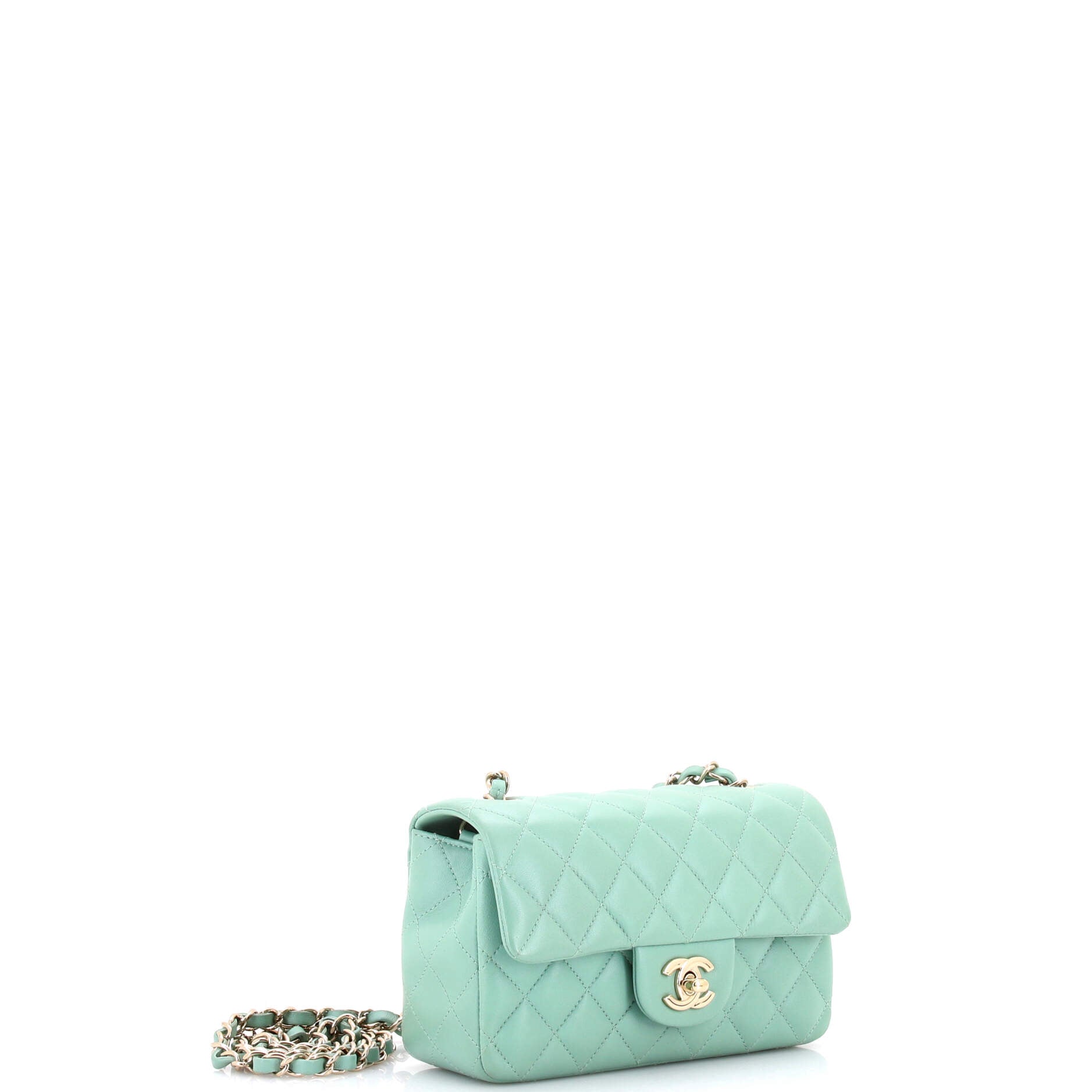 Classic Single Flap Bag Quilted Lambskin Mini