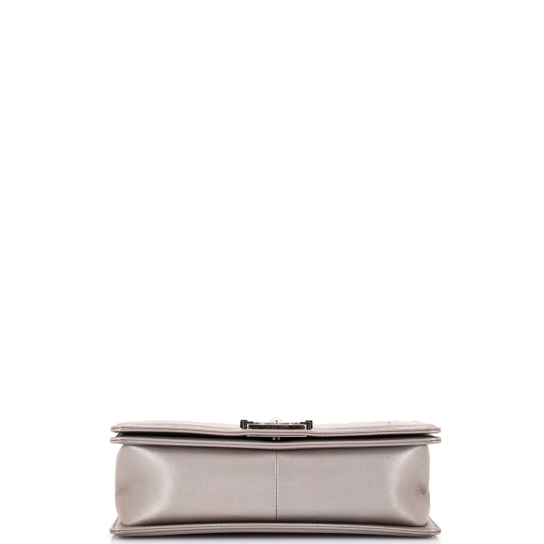 Boy Flap Bag Chevron Caviar Old Medium