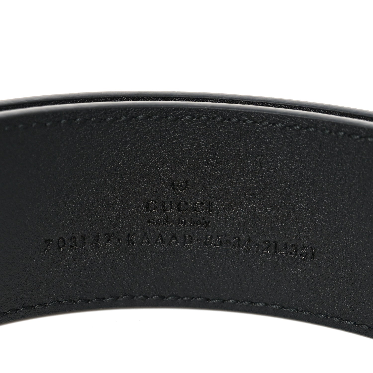 GG Supreme Monogram Blondie 40mm Belt 85 34 Black