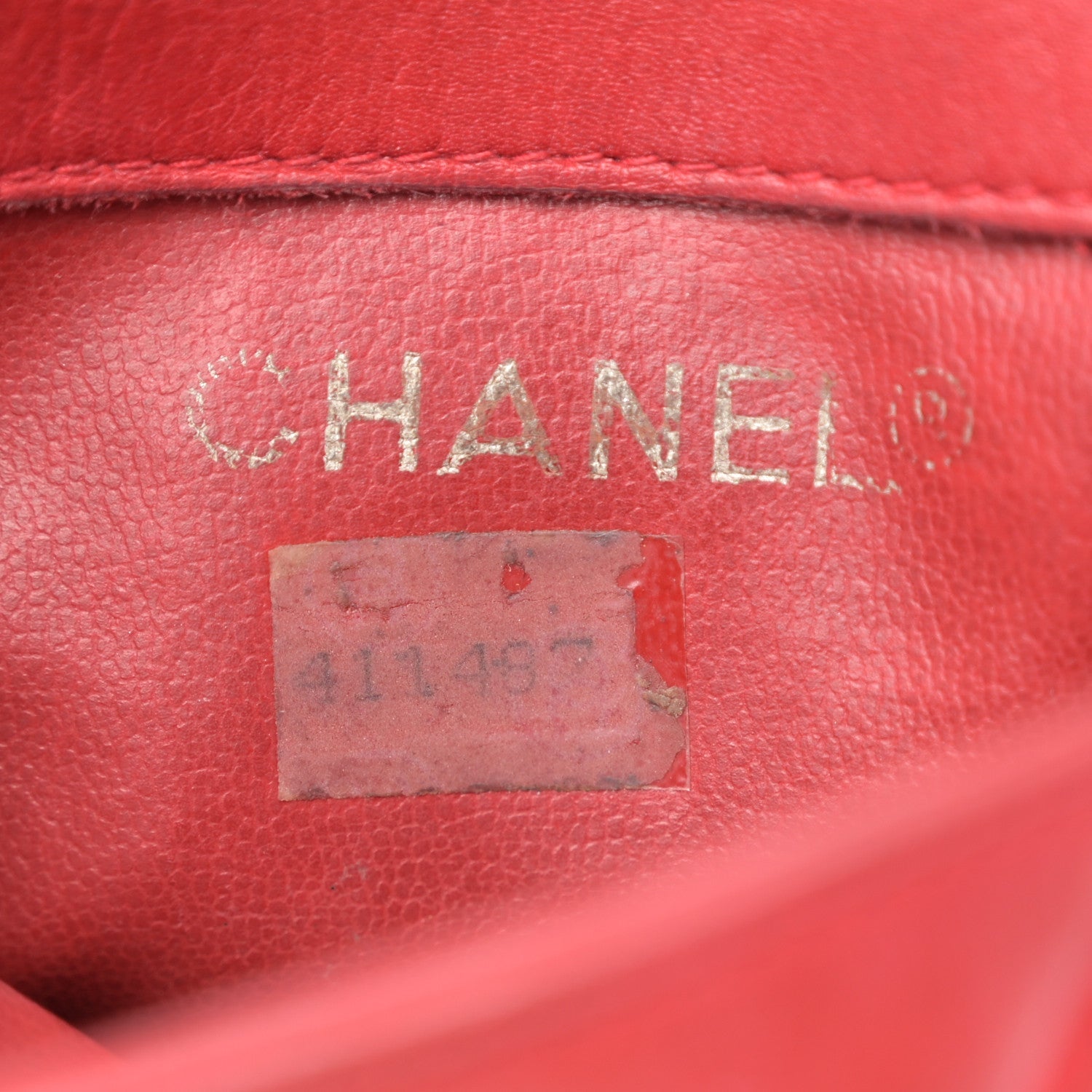 Lambskin Quilted Waist Chain Belt Flap Bag Red