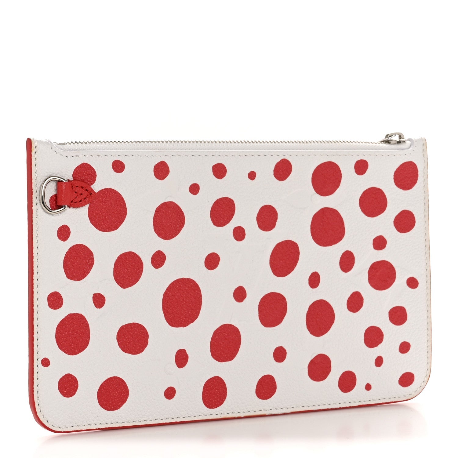 LV X YK Empreinte Infinity Dots Neverfull MM Pochette Rouge White