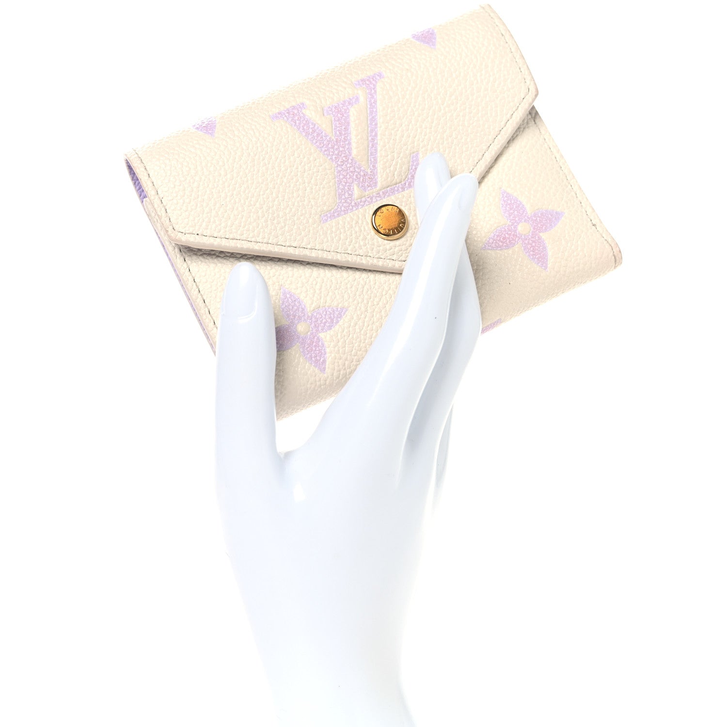 Empreinte Monogram Giant Victorine Wallet Latte Bubble Tea