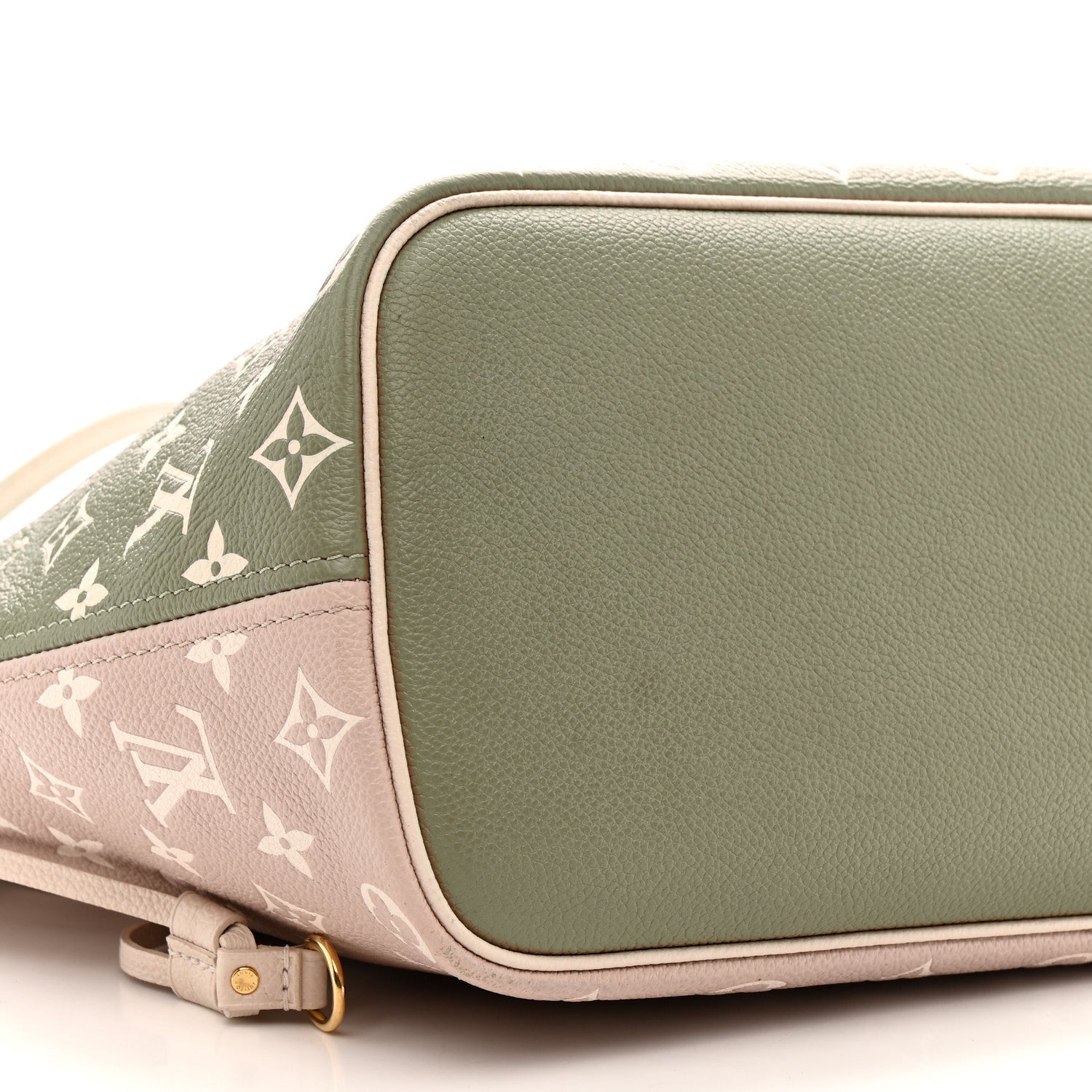 Empreinte Monogram Spring In The City Neverfull MM Kaki Beige Cream