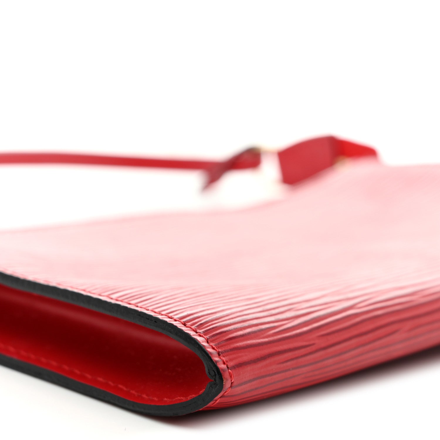 Epi Pochette Accessories 24 Castillan Red