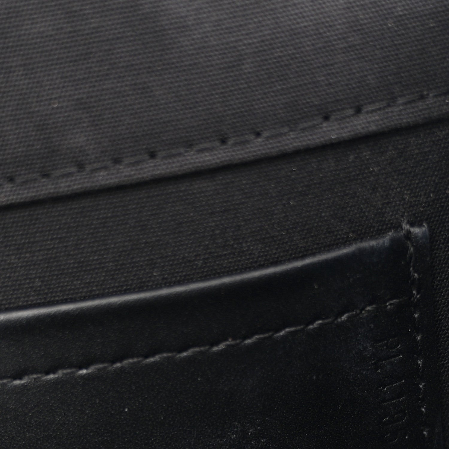 Patent Louise Clutch Black