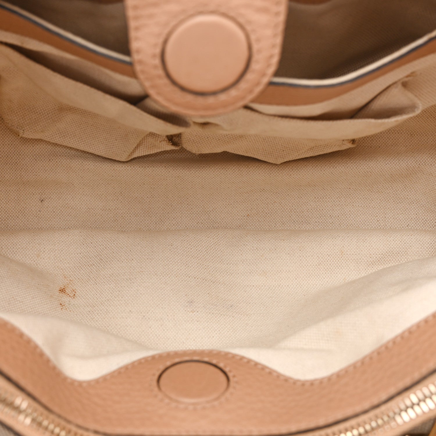 Pebbled Calfskin Medium Bamboo Shopper Tote Camelia