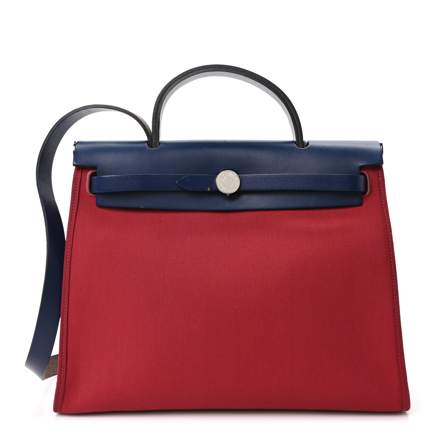 Military Toile Vache Hunter Herbag Zip 31 PM Rouge Grenat Bleu Saphir