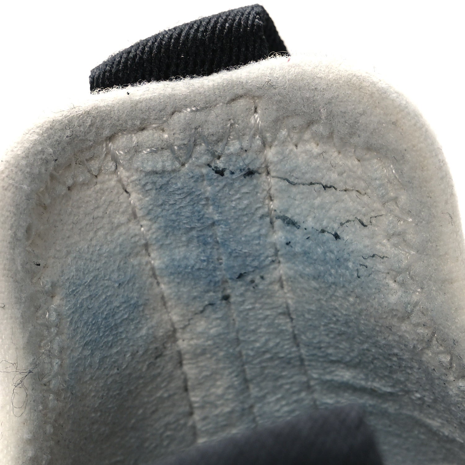 Velvet Calfskin Mixed Fibers CC Sneakers 36 Ivory Black