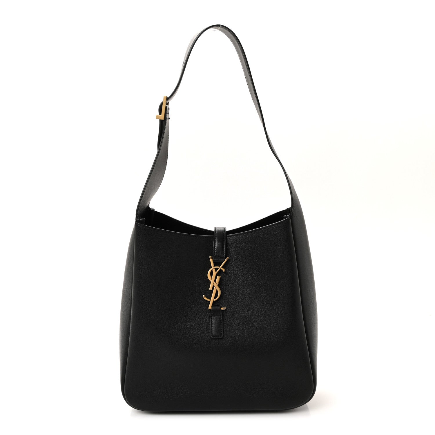 Smooth Calfskin Small Le 5 A 7 Soft Hobo Black