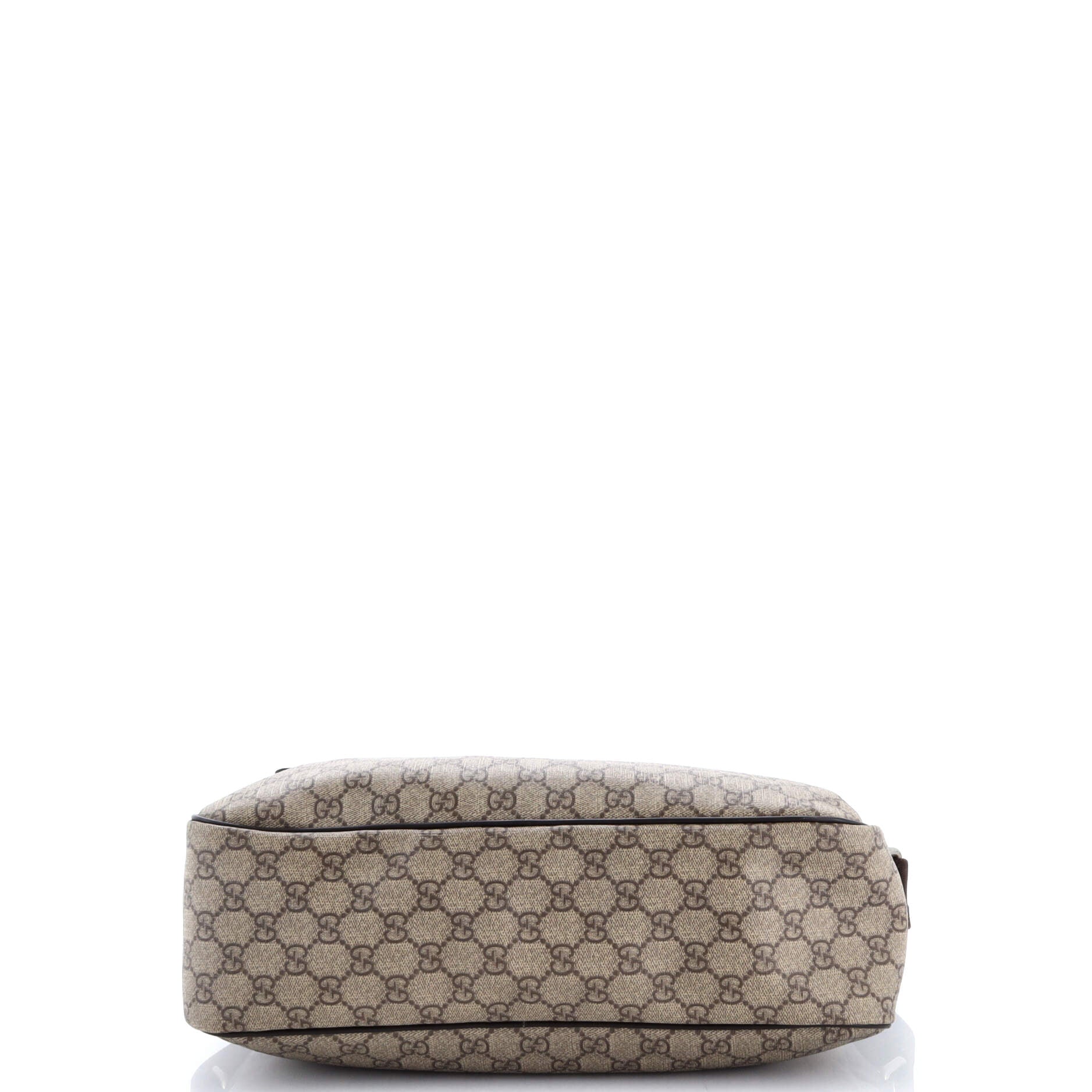 Front Zip Camera Bag GG Coated Canvas Large