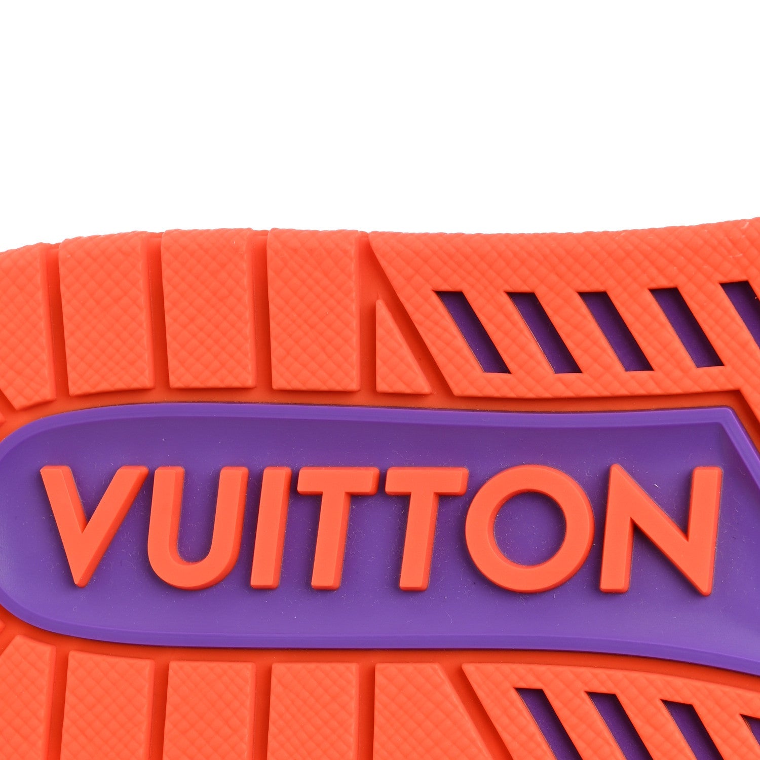 Calfskin Epi Mens LV Trainer Sneakers 9 Violet