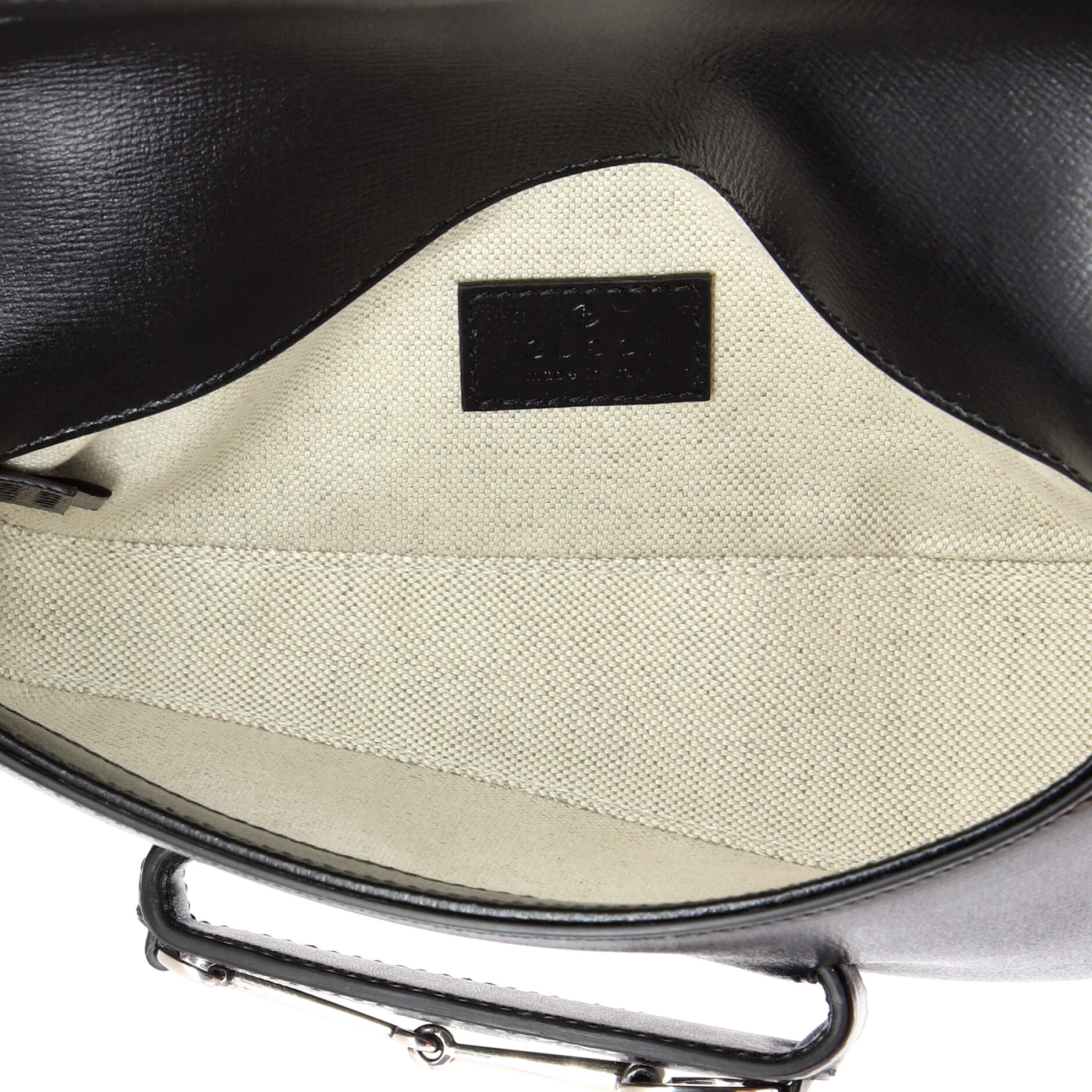 Horsebit 1955 Asymmetric Shoulder Bag Leather Mini