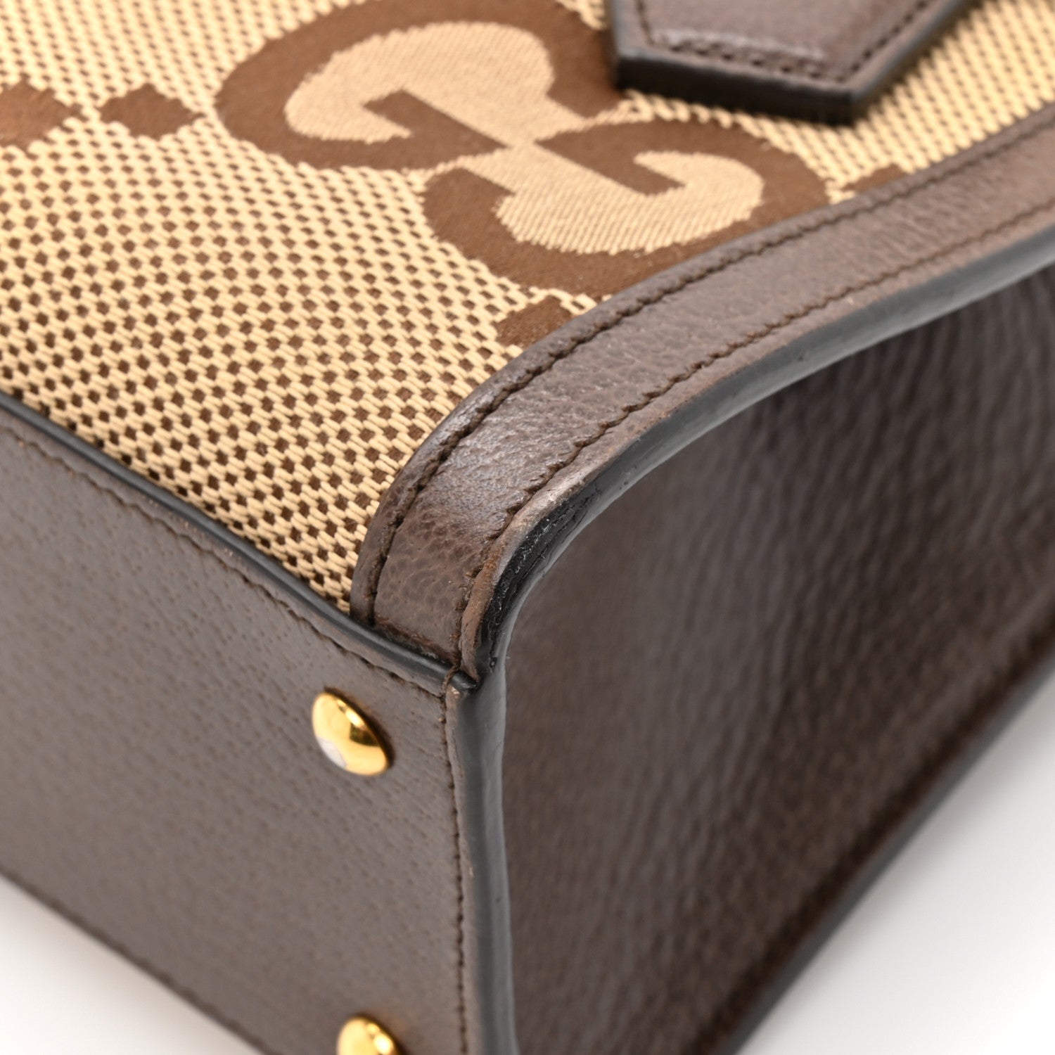 Monogram Jumbo GG Textured Dollar Calfskin Mini Diana Tote Bag Camel Ebony New Acero Pomegranate Red