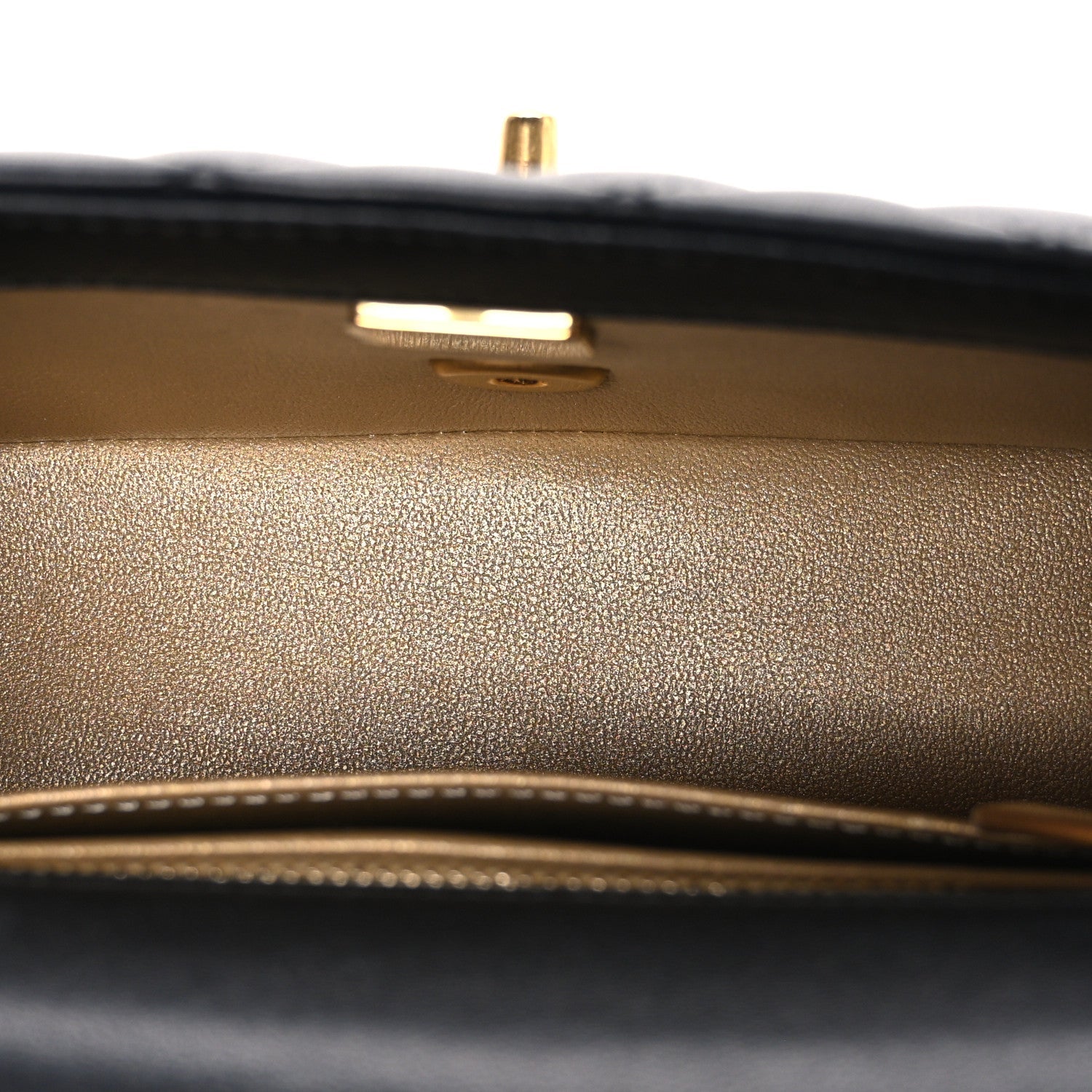 Lambskin Quilted Mini Rectangular Sweet Camellia Flap  Black