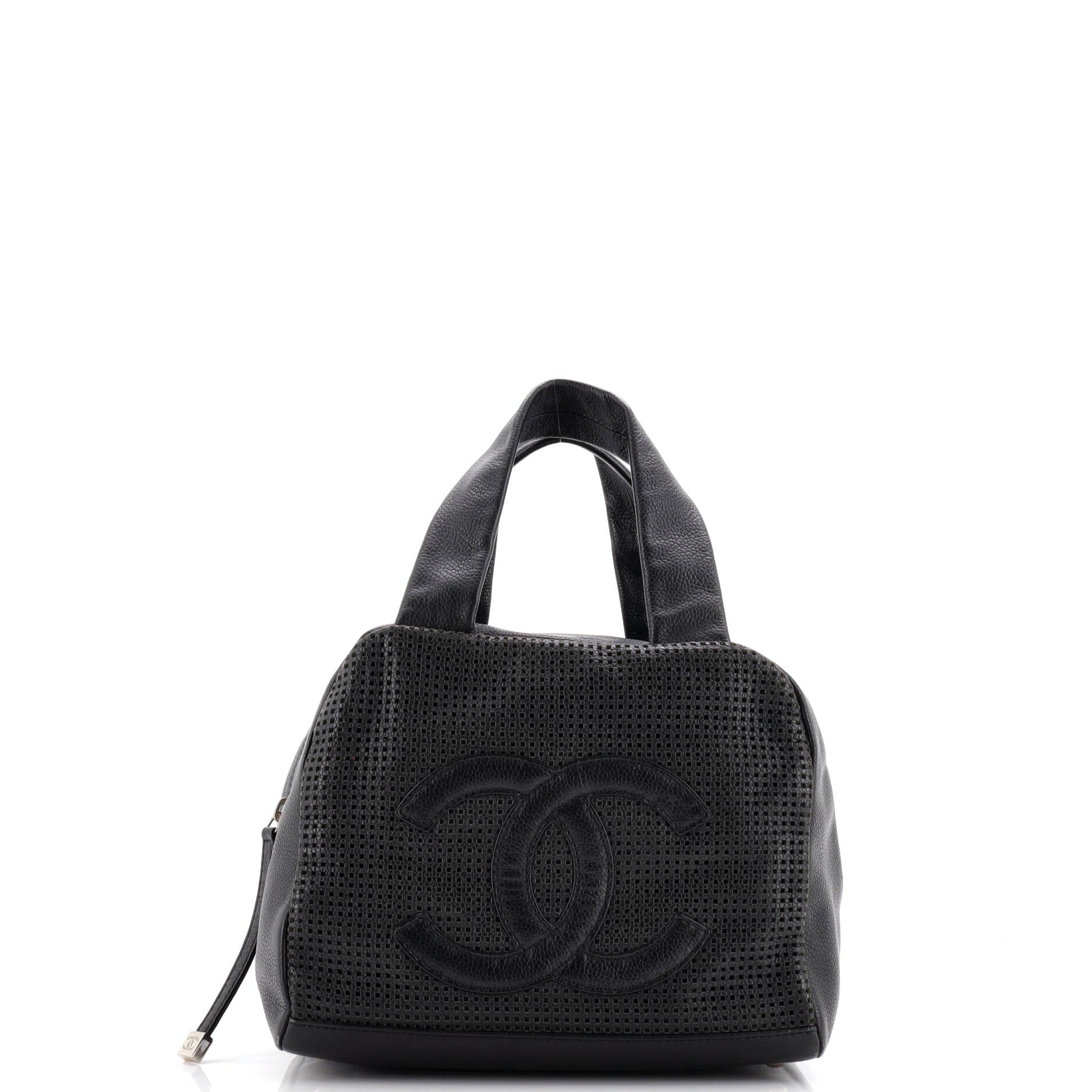 CC Bowler Bag Perforated Leather Small