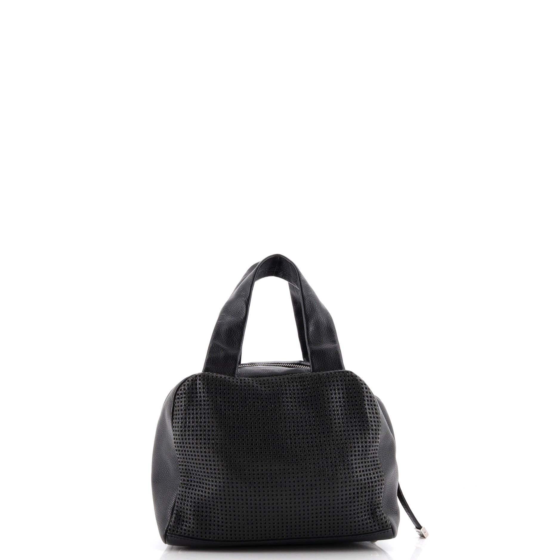 CC Bowler Bag Perforated Leather Small