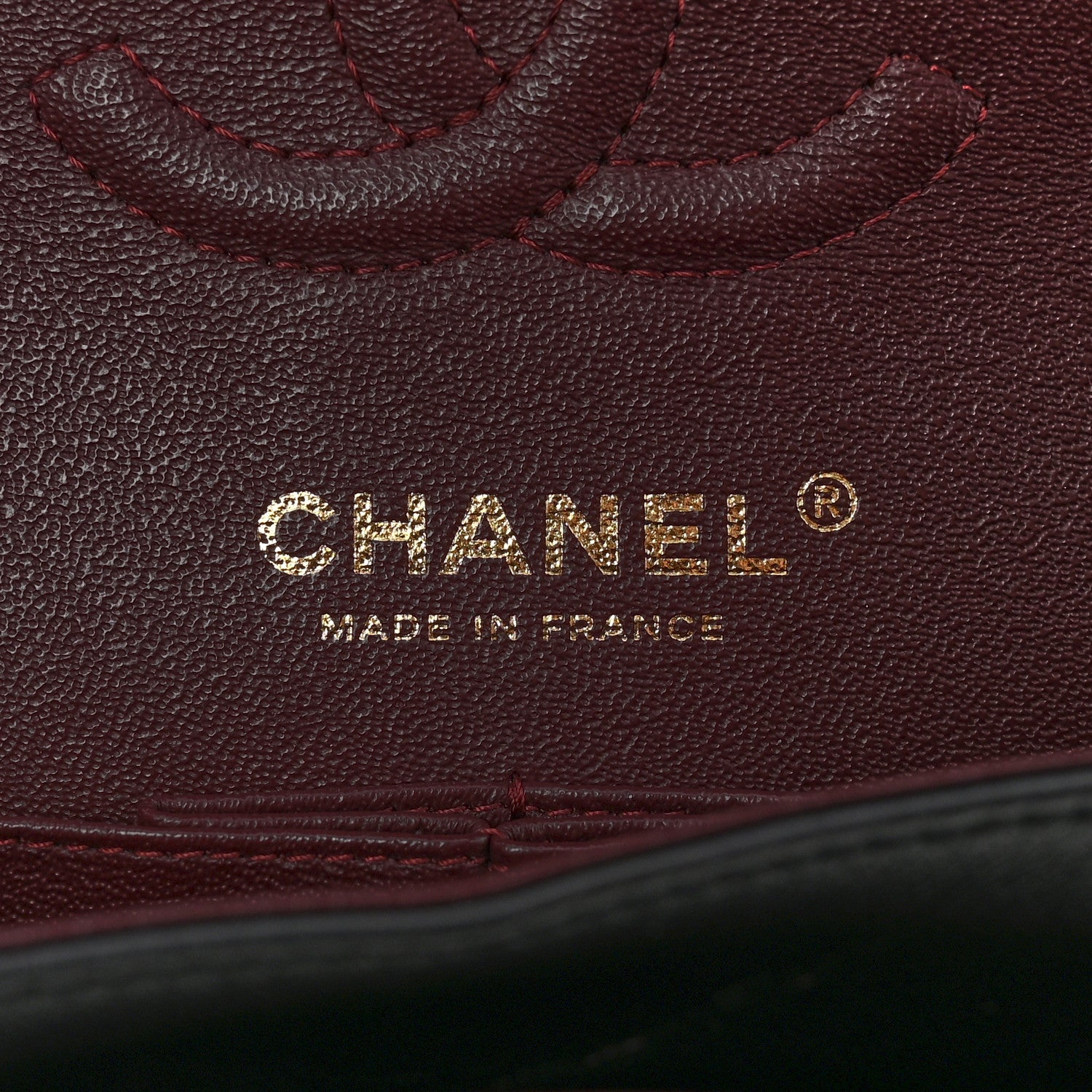 Lambskin Quilted Small Double Flap Black