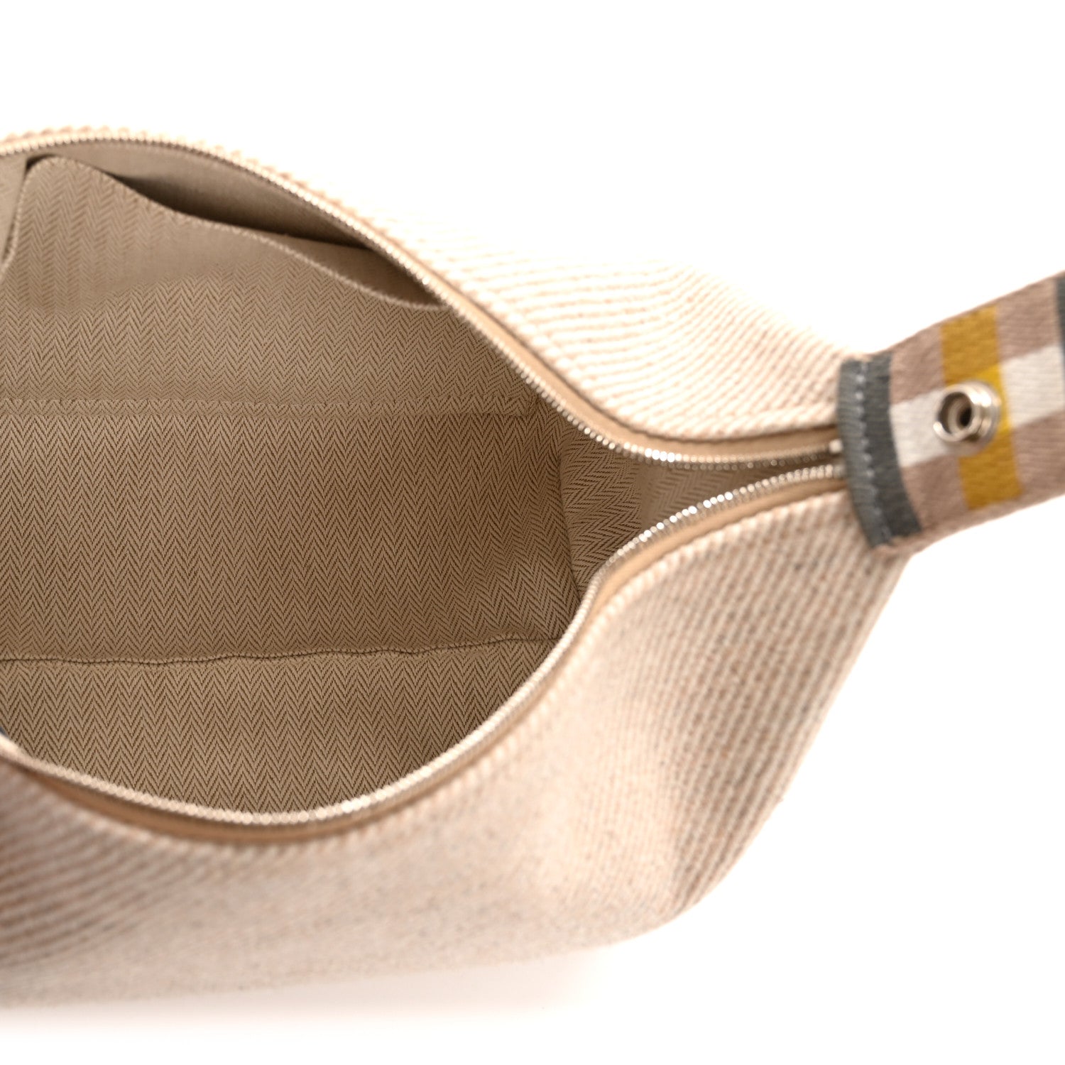 Wool Small Au Carre Bride-A-Brac Pouch Seigle