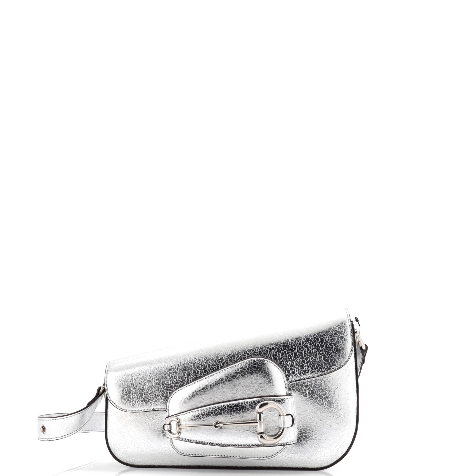 Horsebit 1955 Asymmetric Shoulder Bag Leather Small