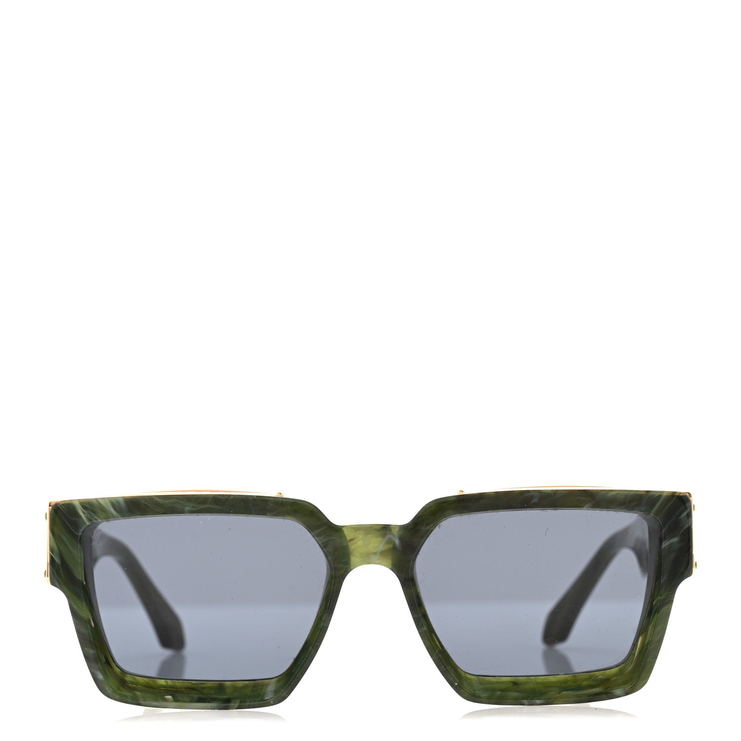 Acetate 1.1 Millionaires Z1167E Sunglasses Green Marble