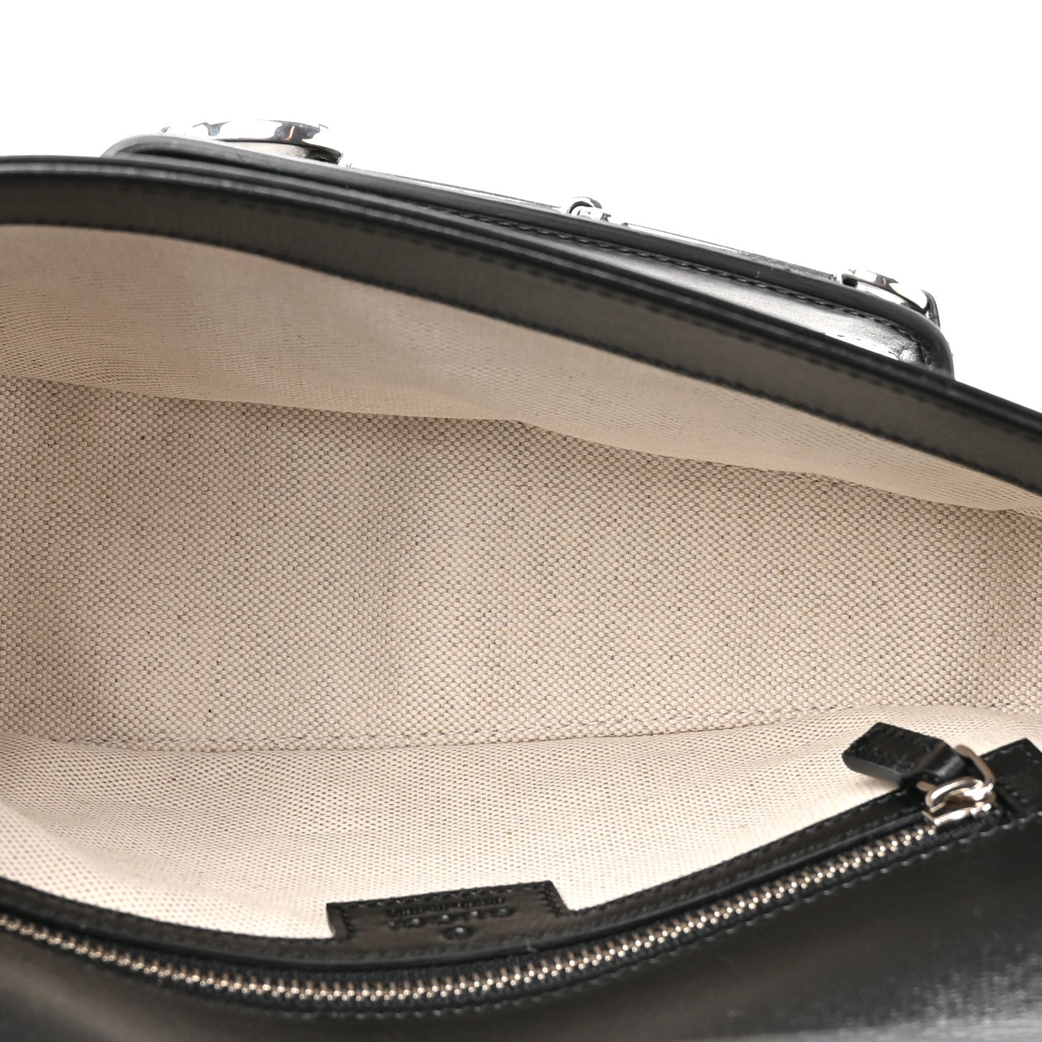 Azalea Calfskin Small Horsebit 1955 Asymmetric Shoulder Bag Black