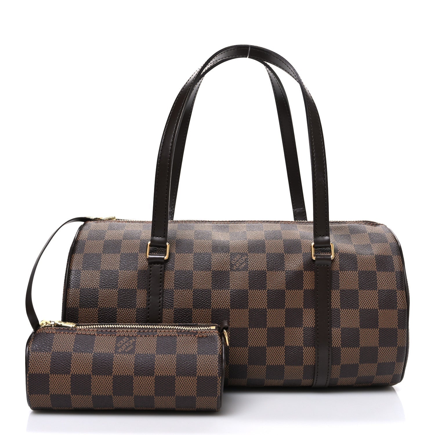 Damier Ebene Papillon 30 With Companion