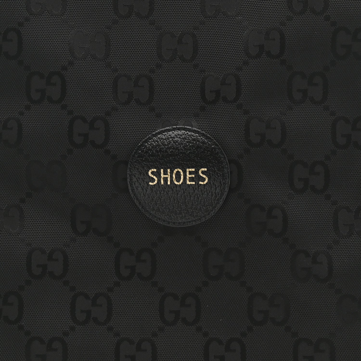 Econyl Nylon Monogram Off The Grid Shoe Case Black
