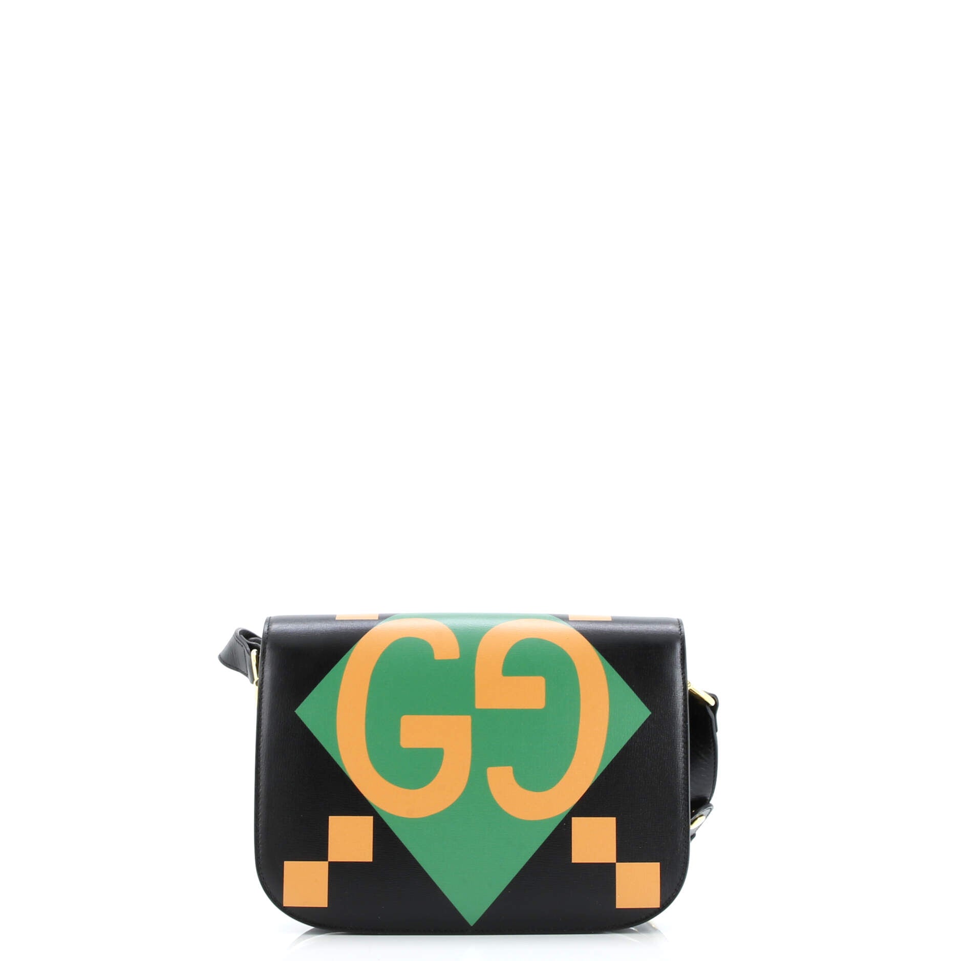 Horsebit 1955 Shoulder Bag Printed Leather Small