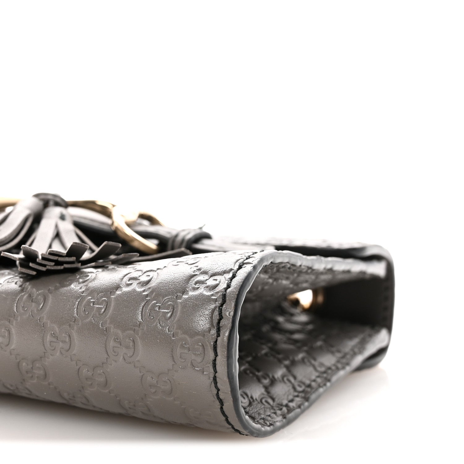 Soft Microguccissima Mini Emily Chain Shoulder Bag Loess