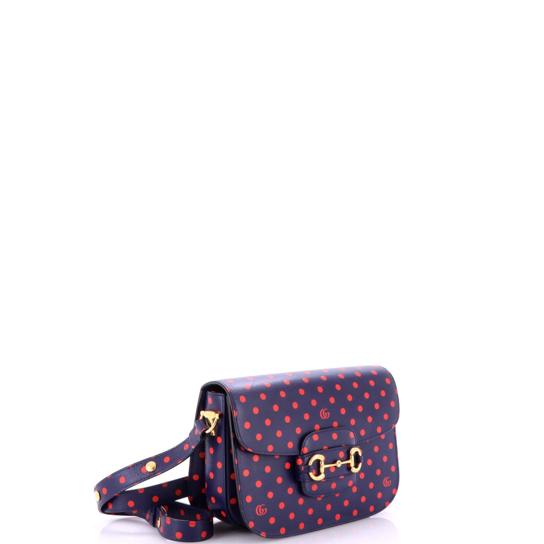 Horsebit 1955 Shoulder Bag Printed Leather Small