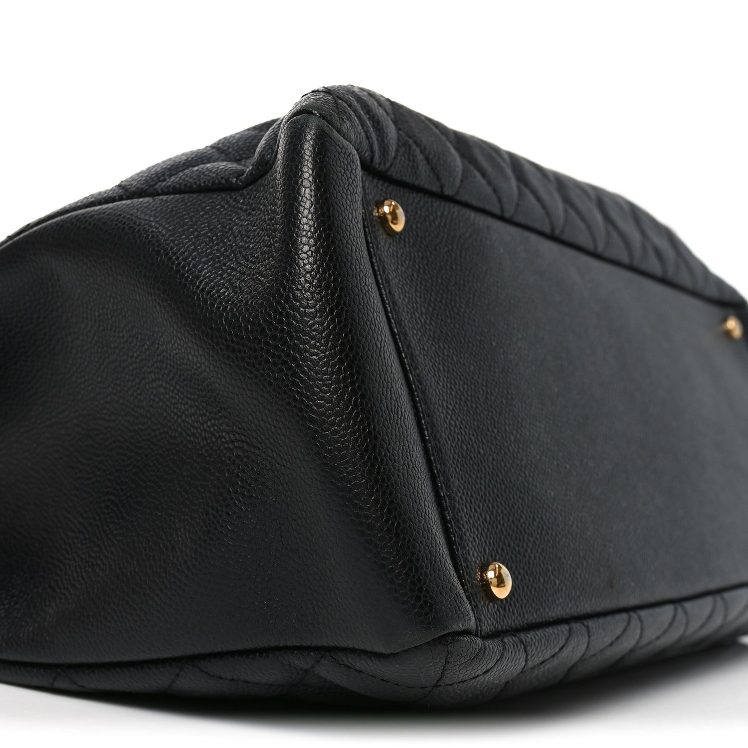 Caviar Quilted XL Grand Shopping Tote GST Black