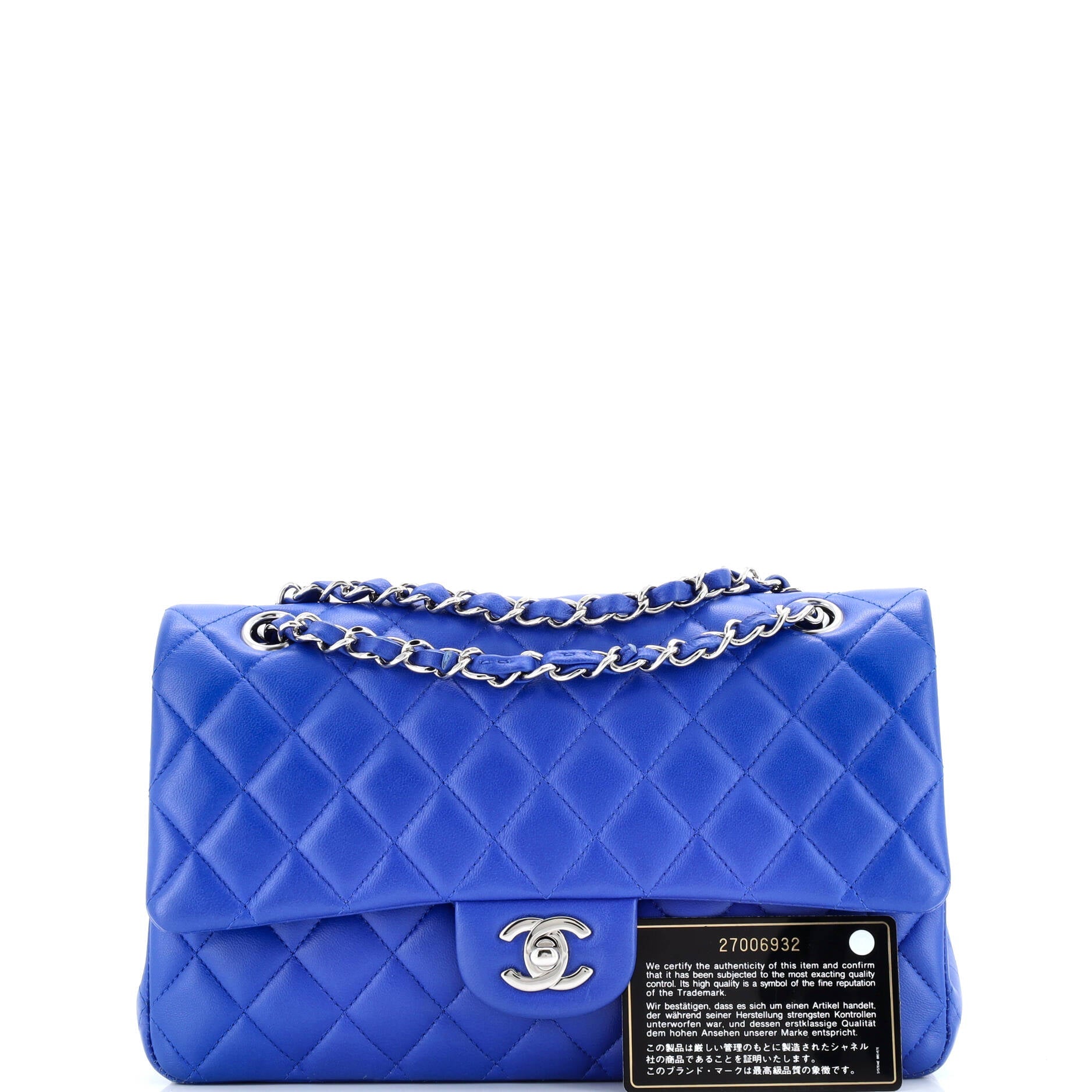 Classic Double Flap Bag Quilted Lambskin Medium