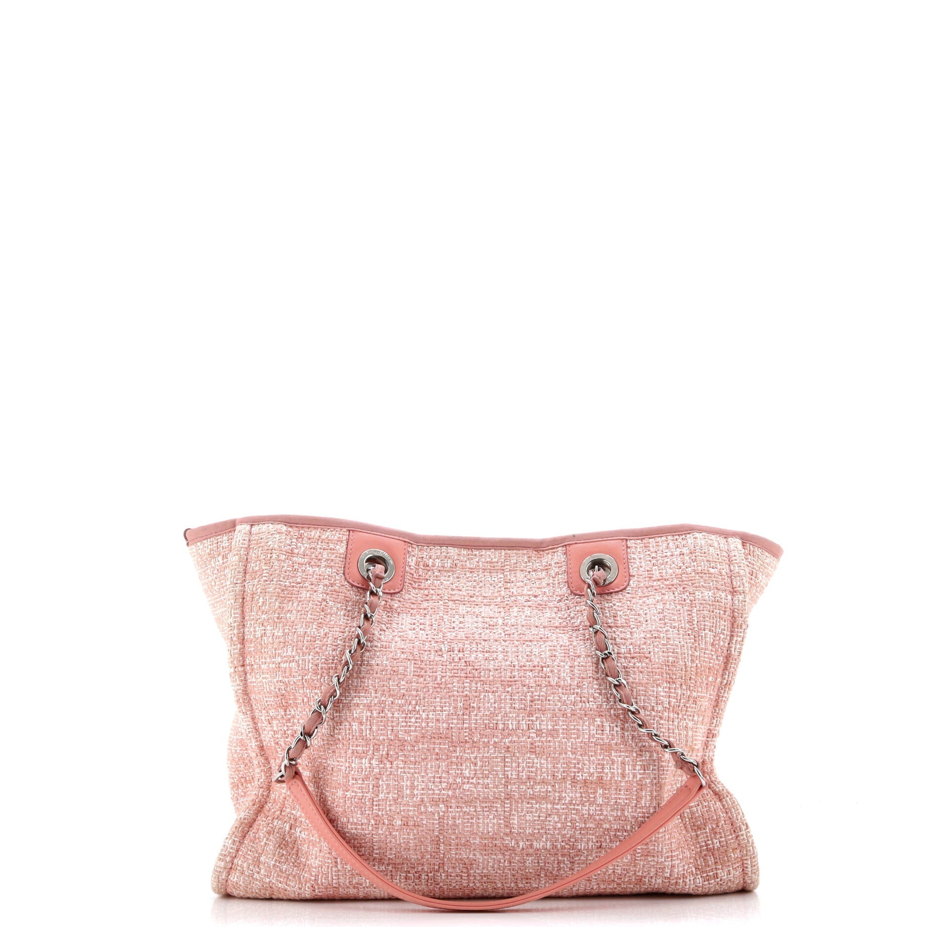 Deauville Tote Raffia with Glitter Detail Small